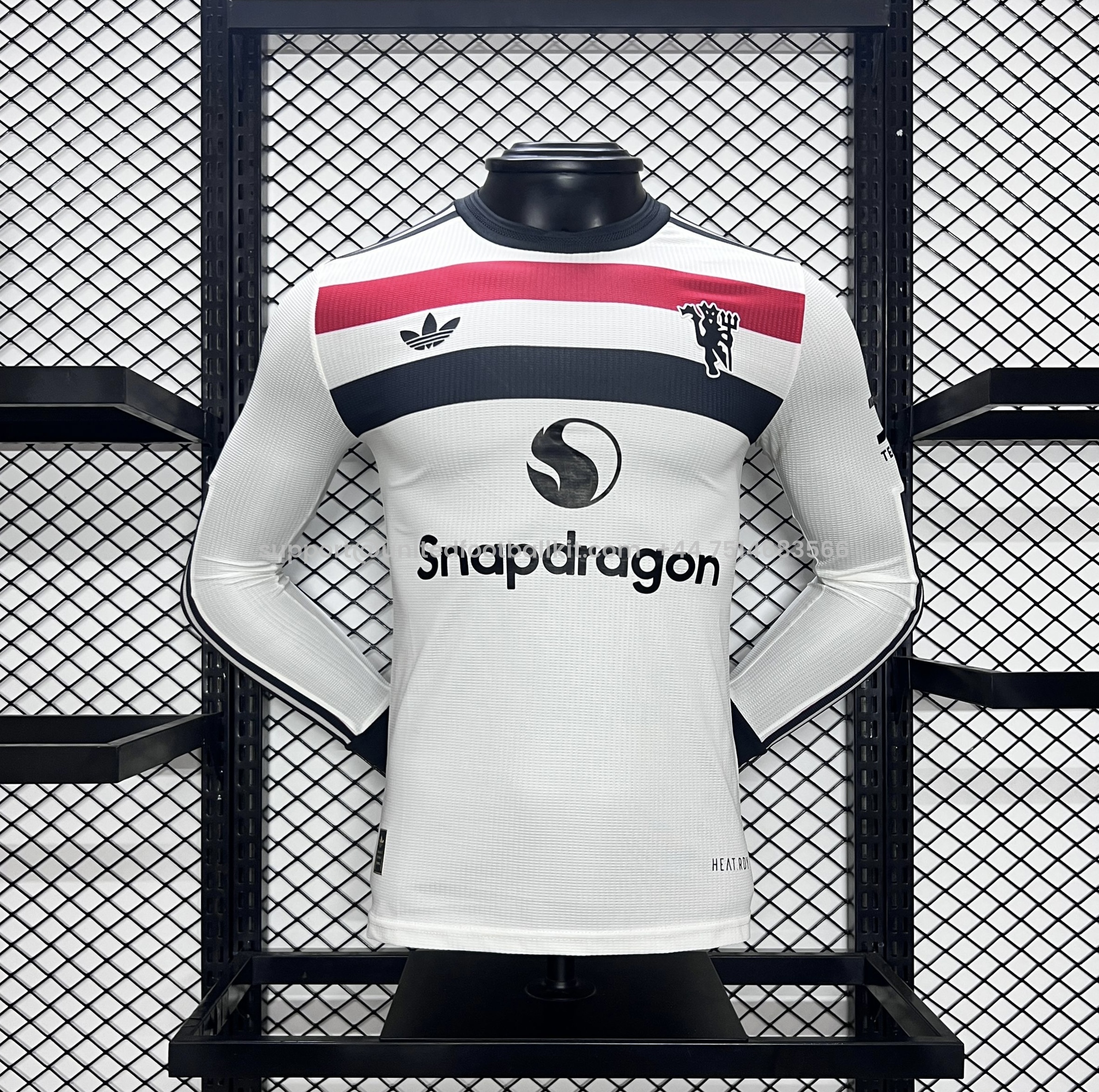 Unitedfootballkit.com | Manchester United 24-25 Third Long Sleeve Jersey - Player Version -Customize Name, Number and Patch | Worldwide Shipping