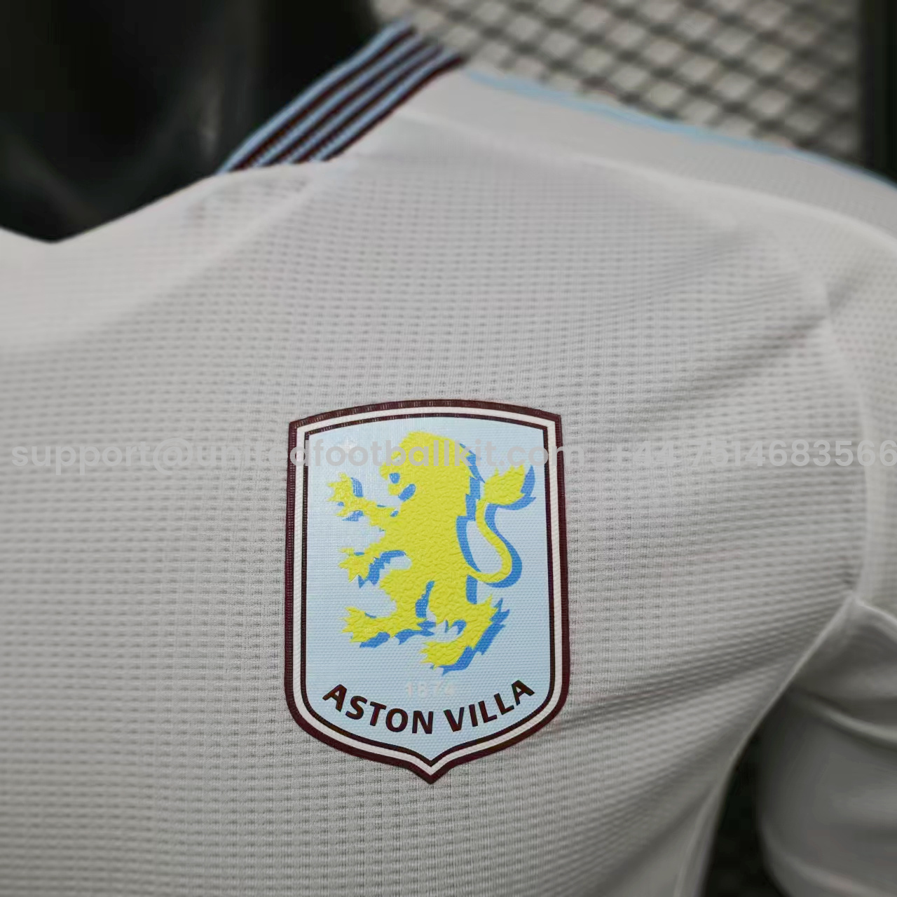 Unitedfootballkit.com | Aston Villa 24-25 Away Jersey - Player Version -Customize Name, Number and Patch | Worldwide Shipping