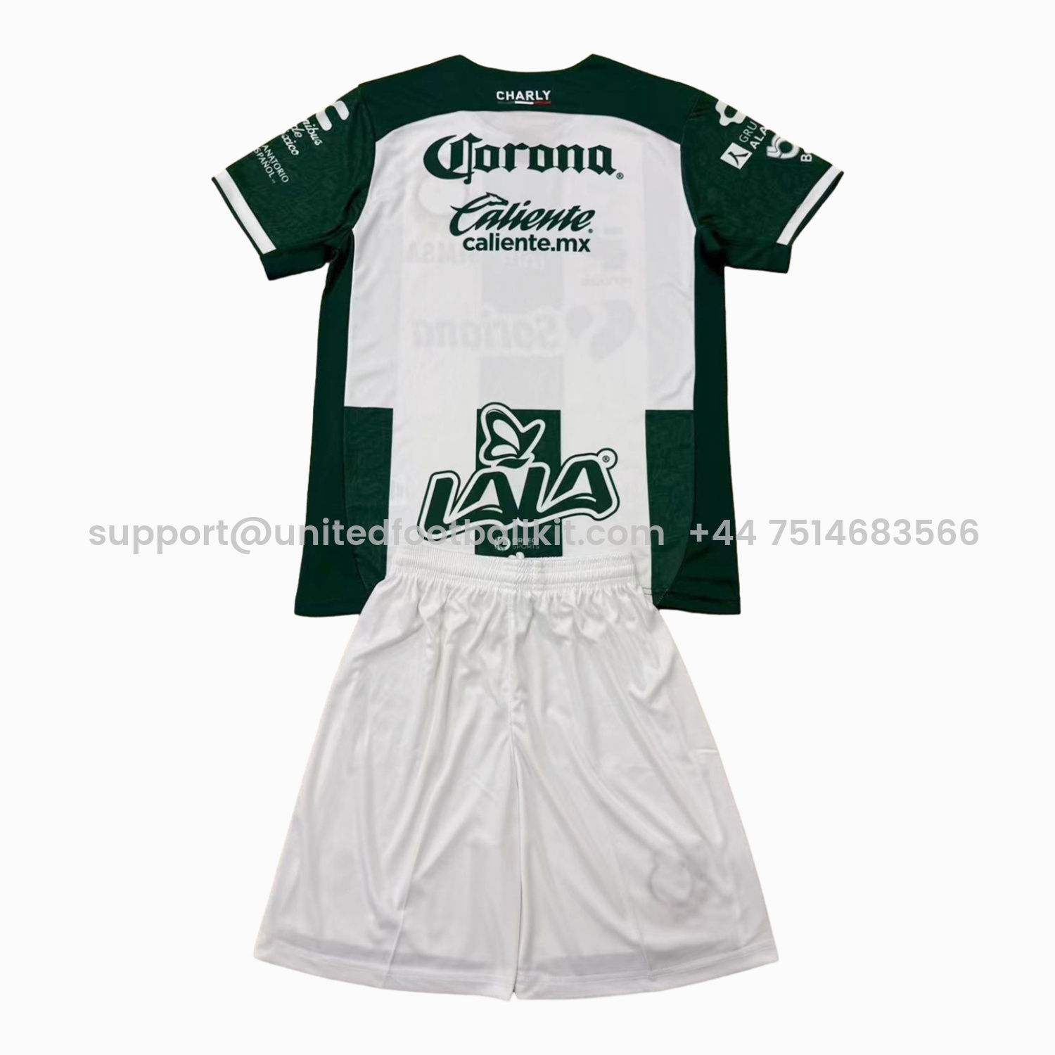 Unitedfootballkit.com | Santos Laguna 24-25 Home Men's Adult Jersey Set - Fans Version -Customize Name, Number and Patch | Worldwide Shipping