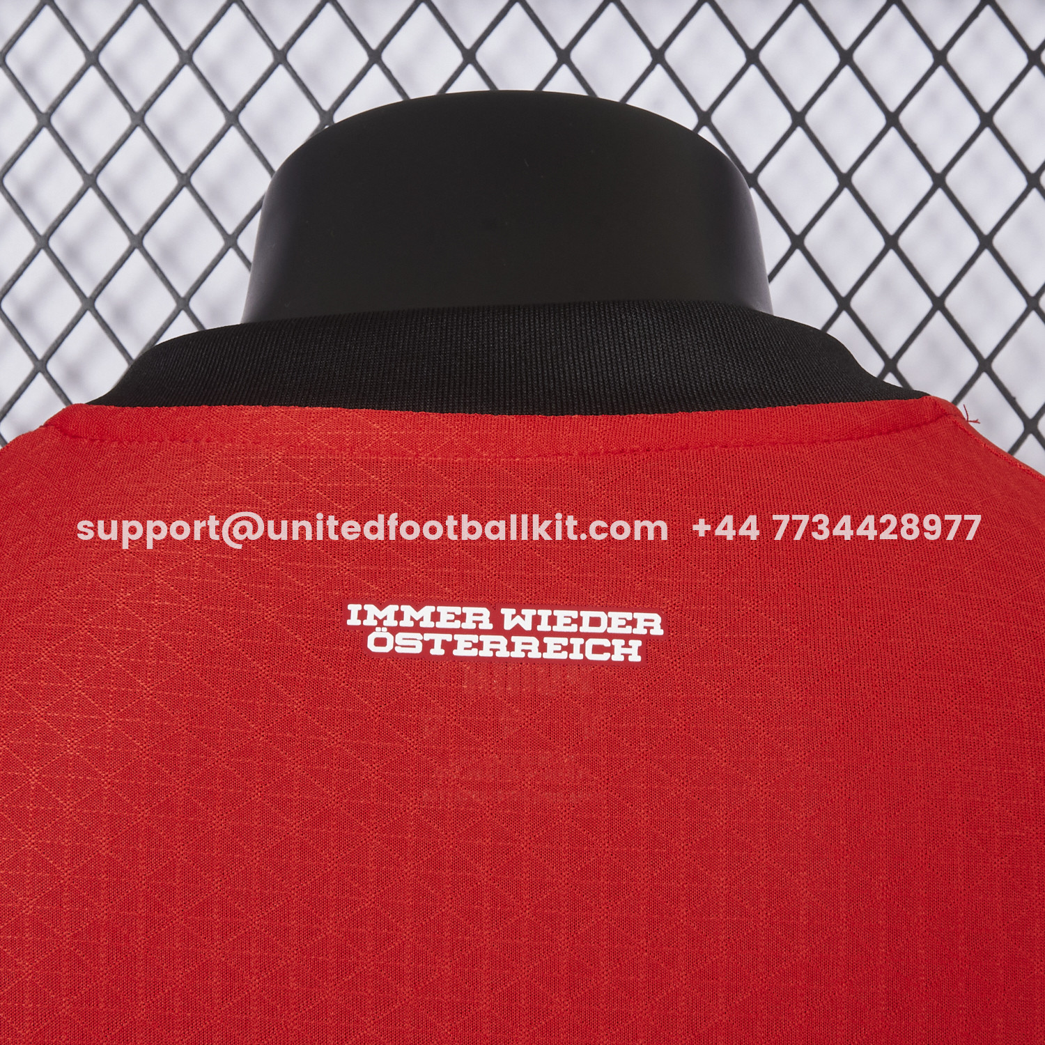 Unitedfootballkit.com | Austria 2026 Home Red Jersey - Player Version -Customize Name, Number and Patch | Worldwide Shipping