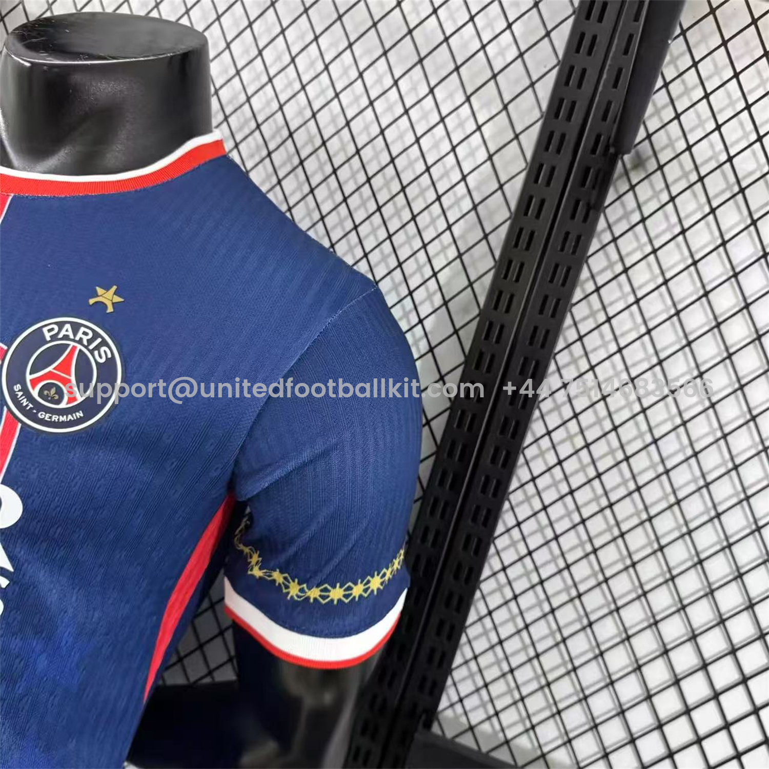 Unitedfootballkit.com | Paris Saint-Germain PSG 25-26 Red Trophy Special Edition Jersey With Star - Player Version -Customize Name, Number and Patch | Worldwide Shipping