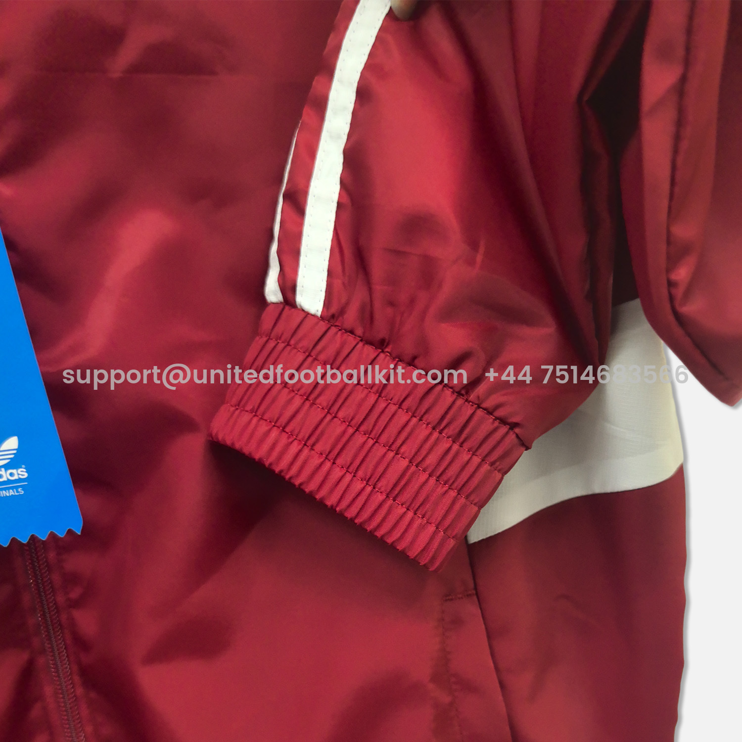 Unitedfootballkit.com | Bayern Munich 24-25 Throwback Windbreaker Jacket - Red -Customize Name, Number and Patch | Worldwide Shipping