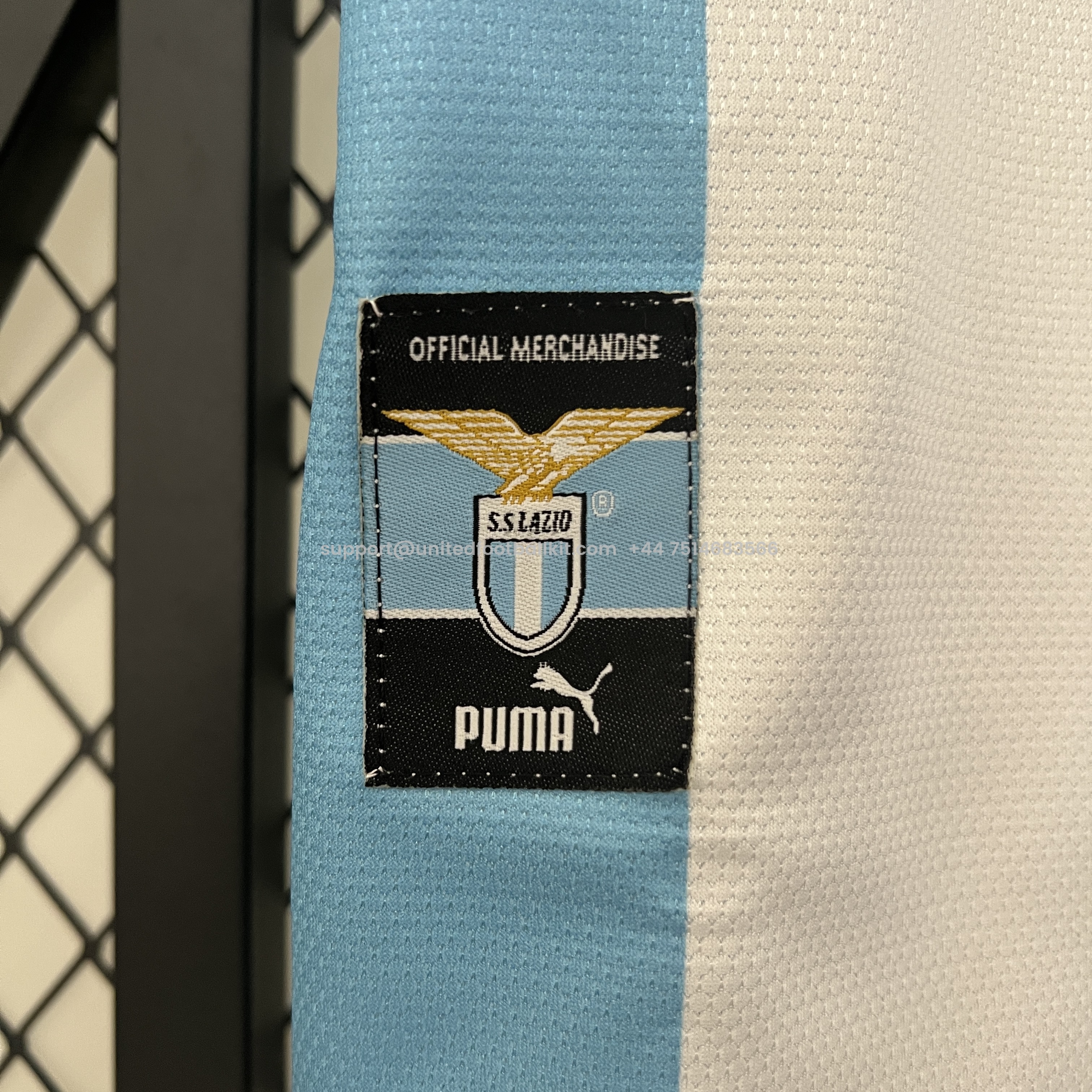 Unitedfootballkit.com | Retro Lazio 1999-00 European Home Stadium Jersey -Customize Name, Number and Patch | Worldwide Shipping
