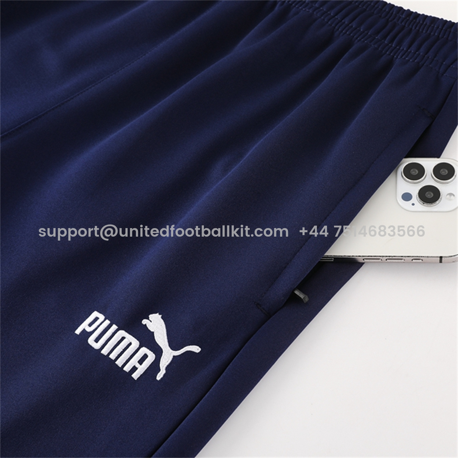 Unitedfootballkit.com | Manchester City 25-26 Jacket Training Tracksuit - Deep Blue Jackets & Pants -Customize Name, Number and Patch | Worldwide Shipping