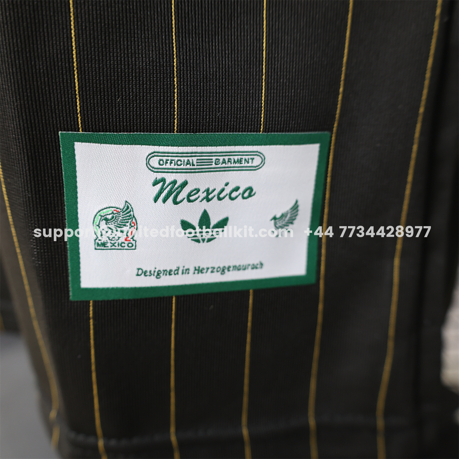 Unitedfootballkit.com | Mexico 2026 Terrace Icon Retro Casual Style Black Jersey - Player Version -Customize Name, Number and Patch | Worldwide Shipping