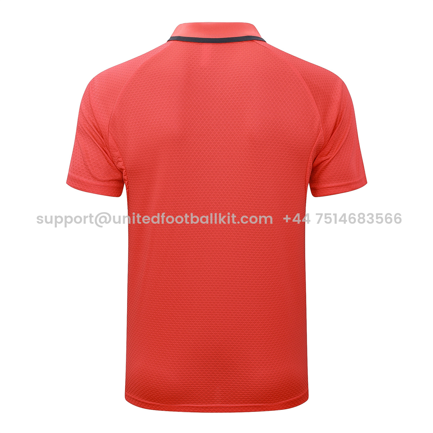 Unitedfootballkit.com | Bayern Munich 25-26 POLO Short-Sleeve Training Set - Orange Top and Deep Grey Pants -Customize Name, Number and Patch | Worldwide Shipping