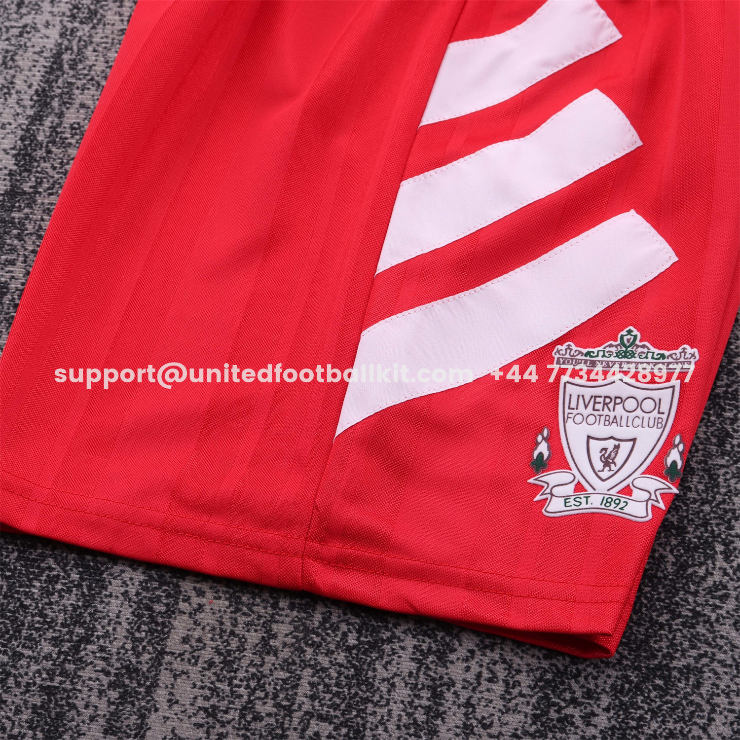 Unitedfootballkit.com | Retro Liver.pool 1993-95 Home Kids Kit -Customize Name, Number and Patch | Worldwide Shipping