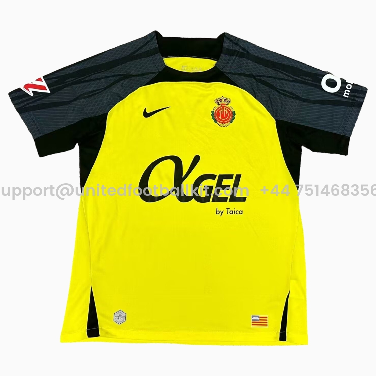 Unitedfootballkit.com | Mallorca 24-25 Away Jersey - Fans Version -Customize Name, Number and Patch | Worldwide Shipping