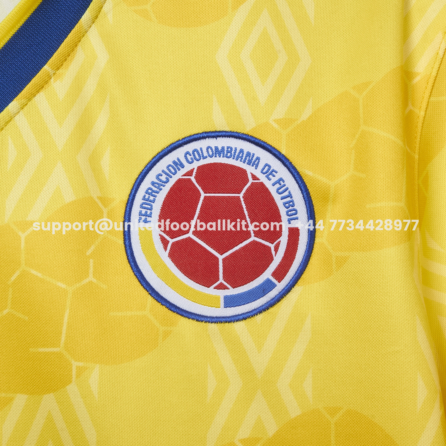 Unitedfootballkit.com | Retro Colombia 1994 Home Jersey -Customize Name, Number and Patch | Worldwide Shipping