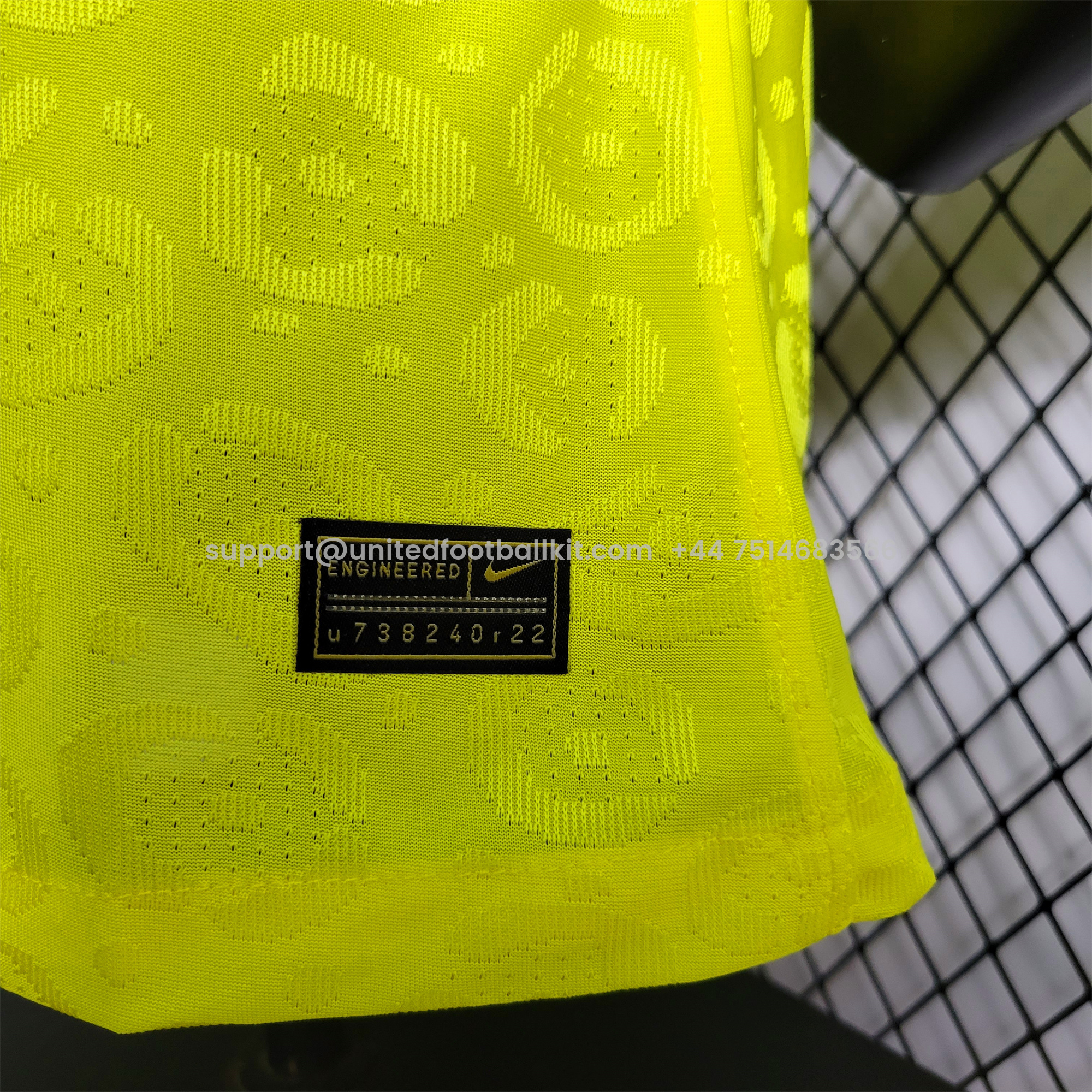 Unitedfootballkit.com | Brazil 2023 Home Stadium Jersey - Player Version -Customize Name, Number and Patch | Worldwide Shipping