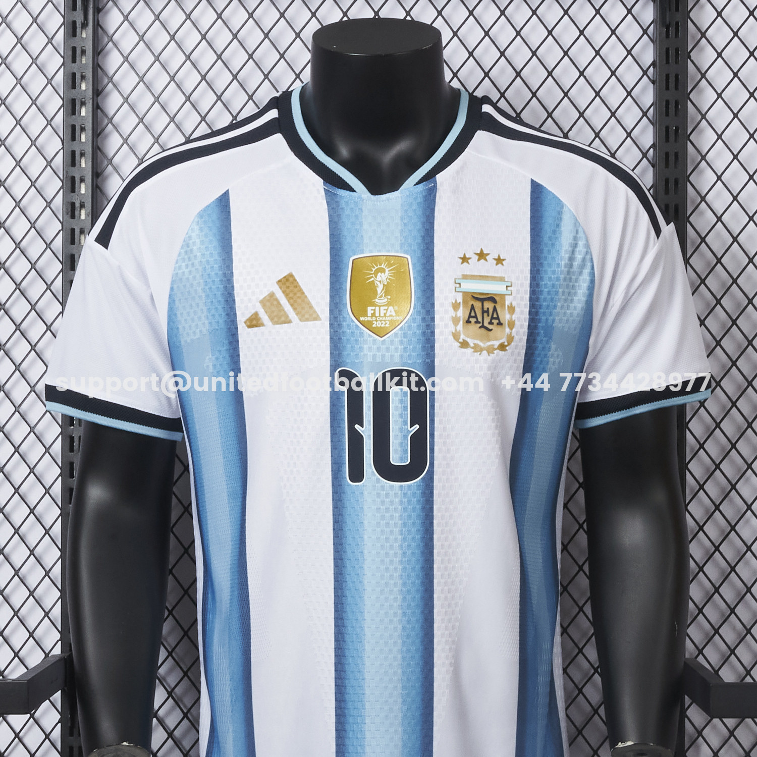 Unitedfootballkit.com | Argentina 2026 Home Blue White Jersey - Player Version -Customize Name, Number and Patch | Worldwide Shipping