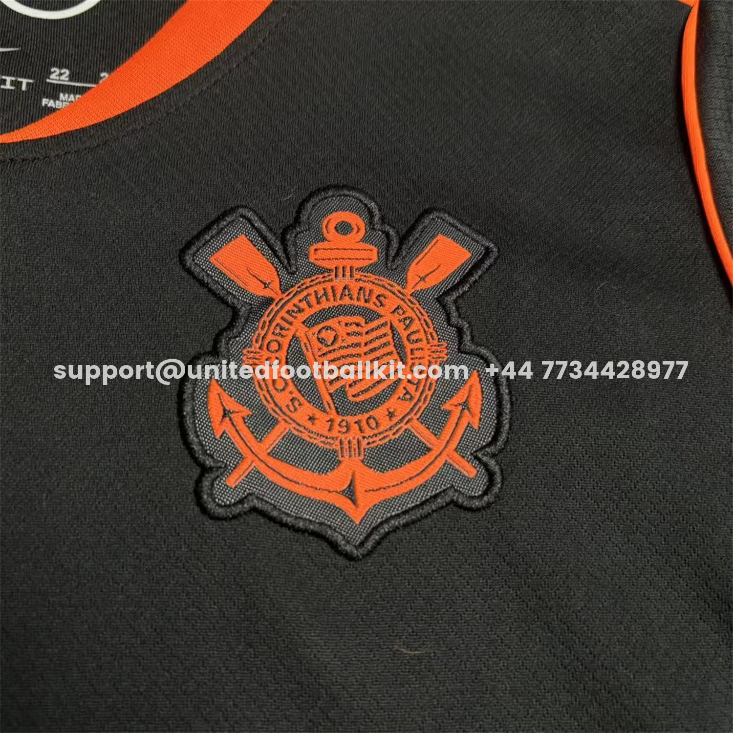 Unitedfootballkit.com | Corinthians 25-26 Third Kids Kit -Customize Name, Number and Patch | Worldwide Shipping