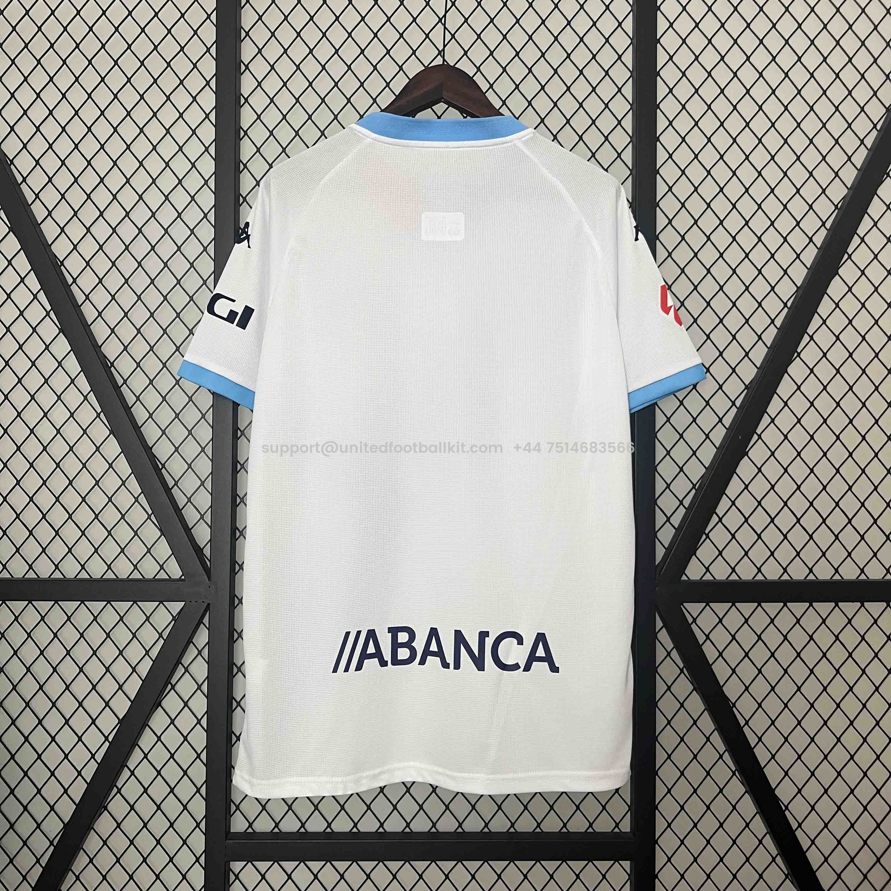 Unitedfootballkit.com | Deportivo de La Coruña 24-25 Away Jersey - Fans Version -Customize Name, Number and Patch | Worldwide Shipping