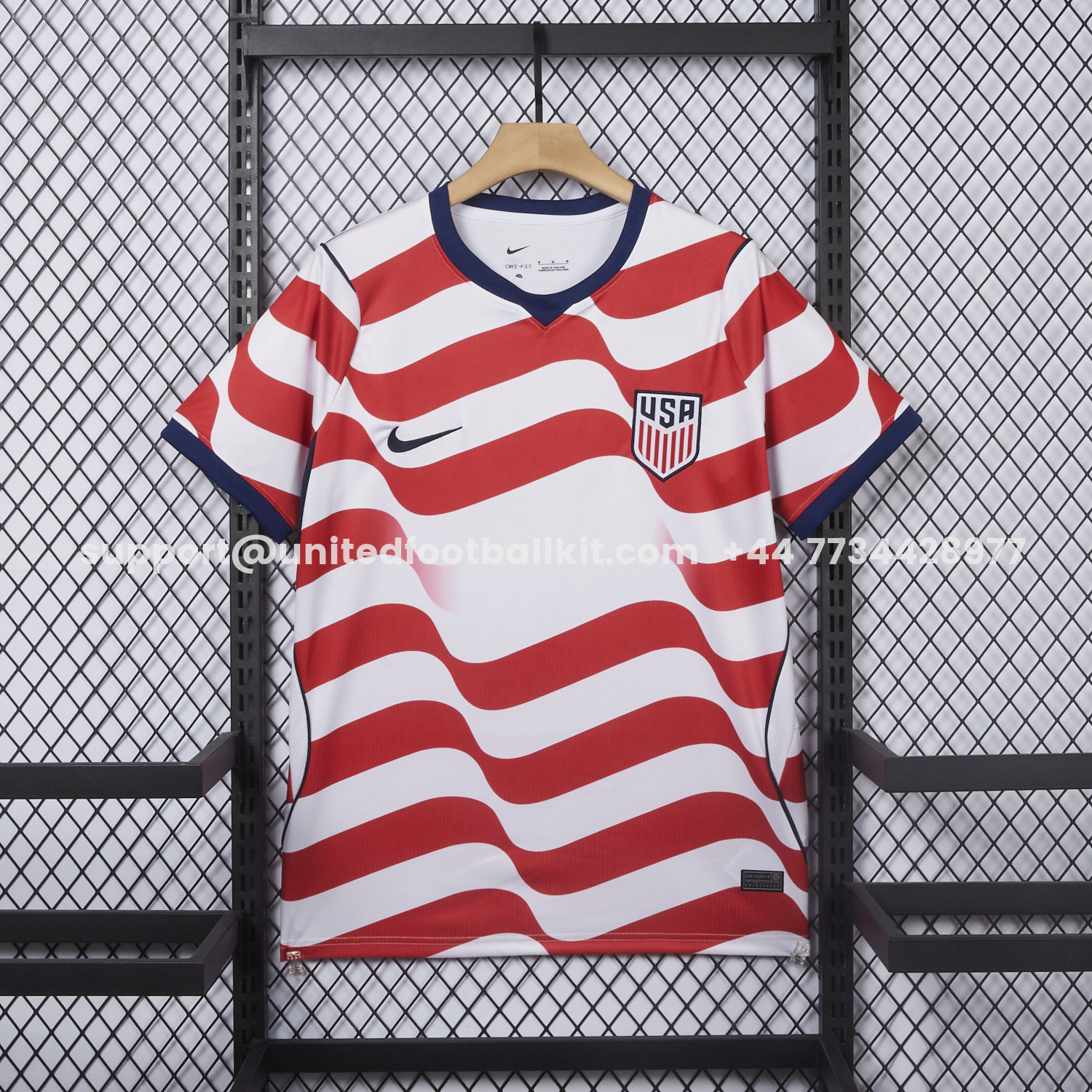 Unitedfootballkit.com | 【Chest Blank】United States USA 2026 Home Jersey - Fans Version -Customize Name, Number and Patch | Worldwide Shipping