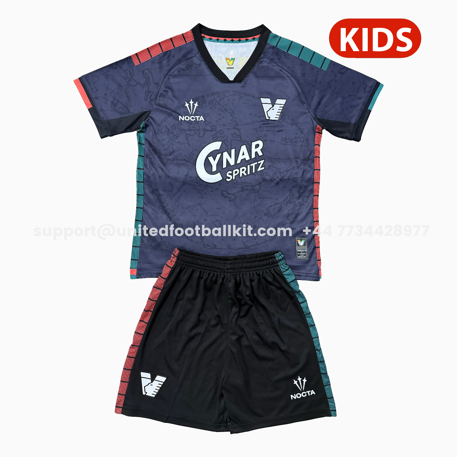 Unitedfootballkit.com | Venezia FC 25-26 Home Kids Kit -Customize Name, Number and Patch | Worldwide Shipping