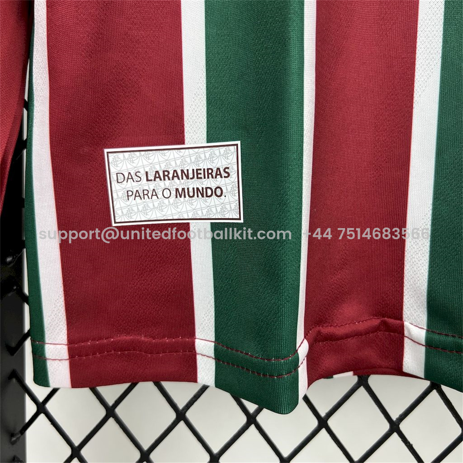 Unitedfootballkit.com | Fluminense 25-26 Home Long Sleeves Jersey - Fans Version -Customize Name, Number and Patch | Worldwide Shipping