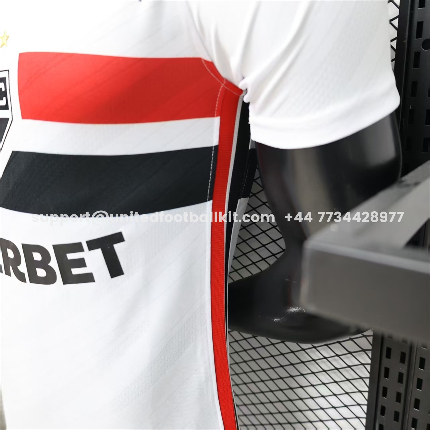 Unitedfootballkit.com | Sao Paulo 26-27 Home Jersey - Player Version -Customize Name, Number and Patch | Worldwide Shipping
