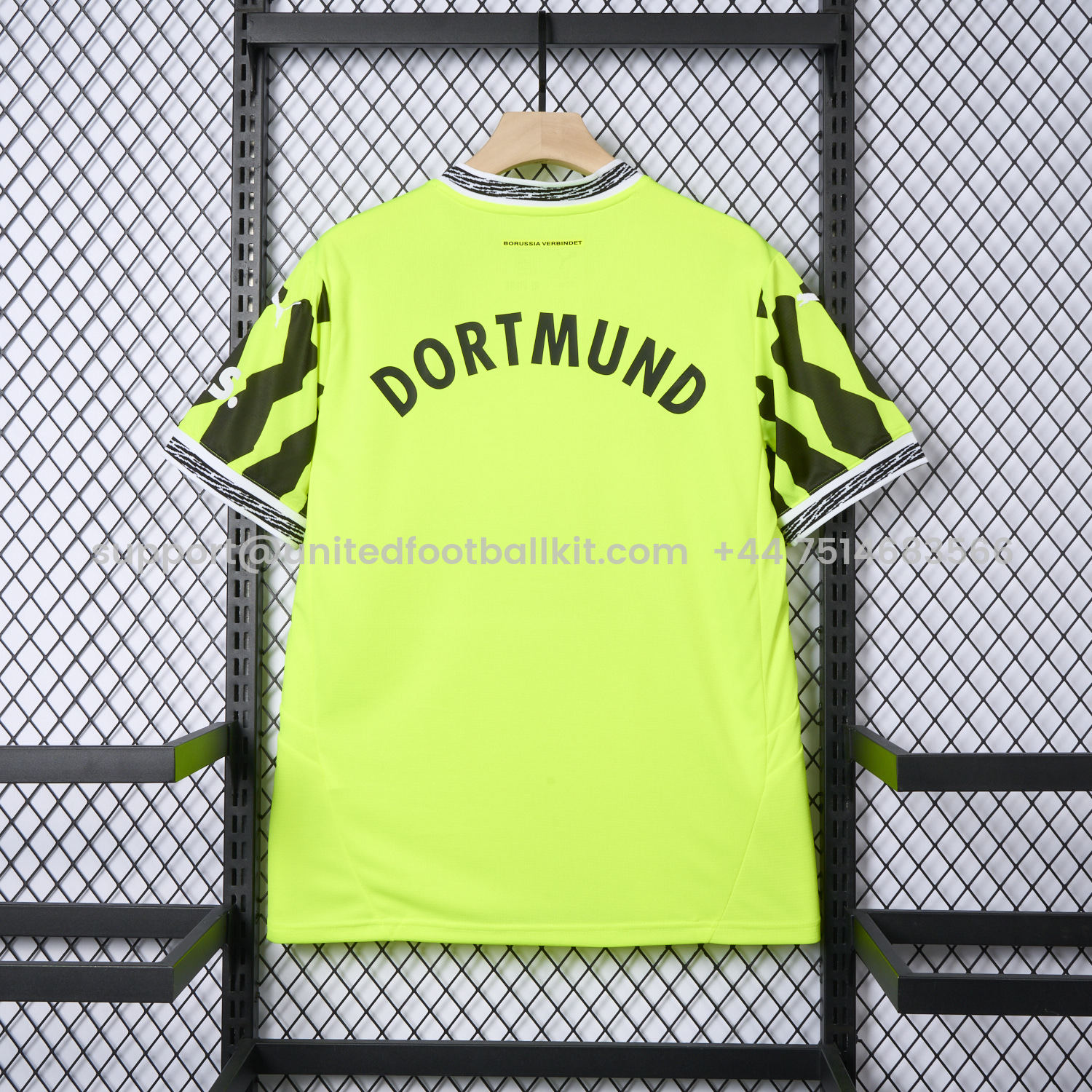Unitedfootballkit.com | Dortmund 24-25 Yellow Alert Special Edition Jersey - Fans Version -Customize Name, Number and Patch | Worldwide Shipping