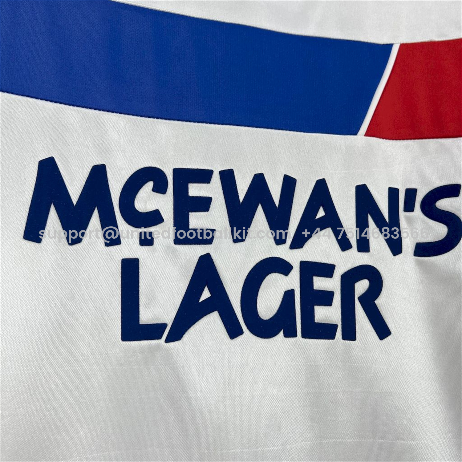 Unitedfootballkit.com | Retro Glasgow Rangers 1994 Away Stadium Jersey -Customize Name, Number and Patch | Worldwide Shipping