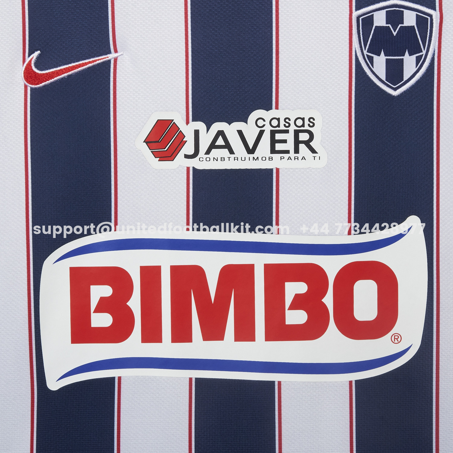 Unitedfootballkit.com | Retro Rayados Monterrey 09-10 Home Jersey -Customize Name, Number and Patch | Worldwide Shipping