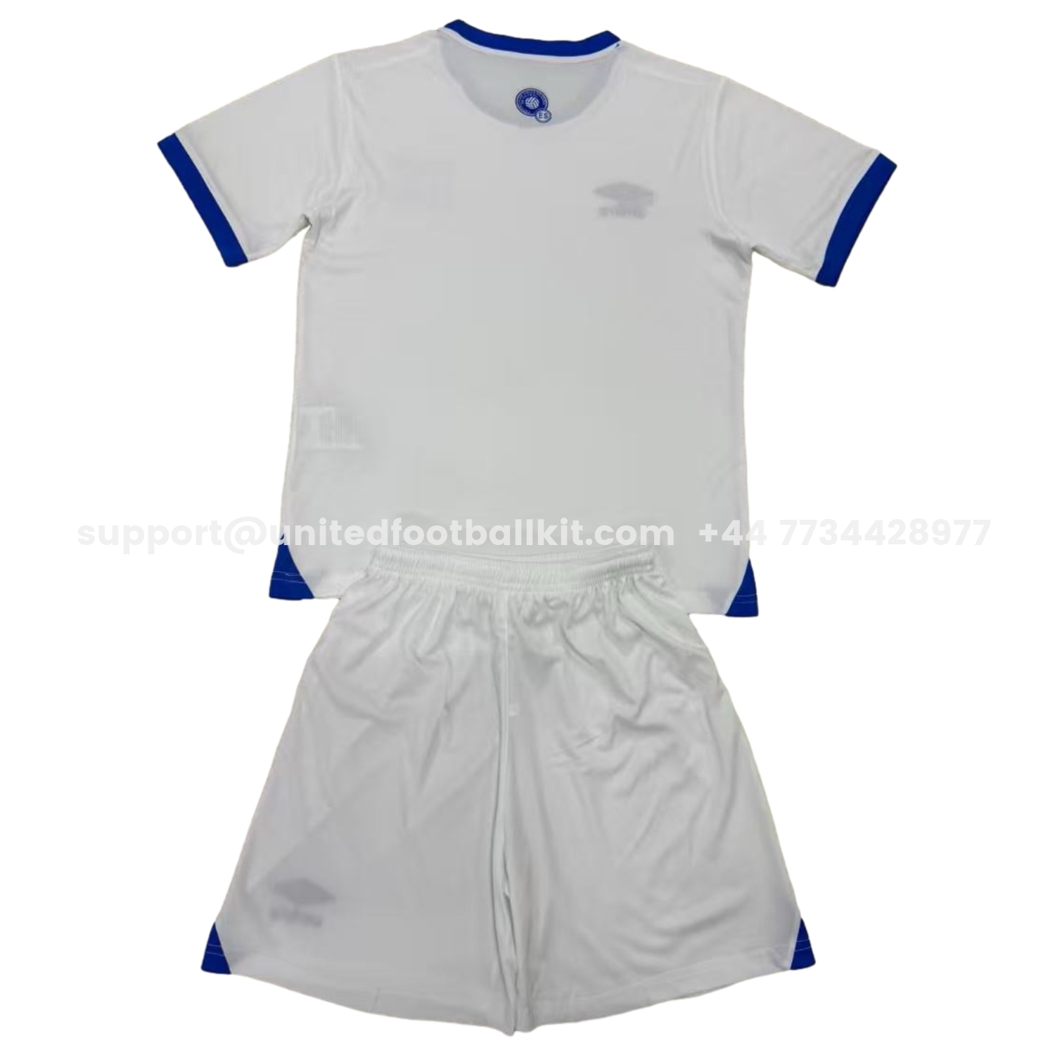Unitedfootballkit.com | El Salvador 25-26 Away Kids Kit -Customize Name, Number and Patch | Worldwide Shipping
