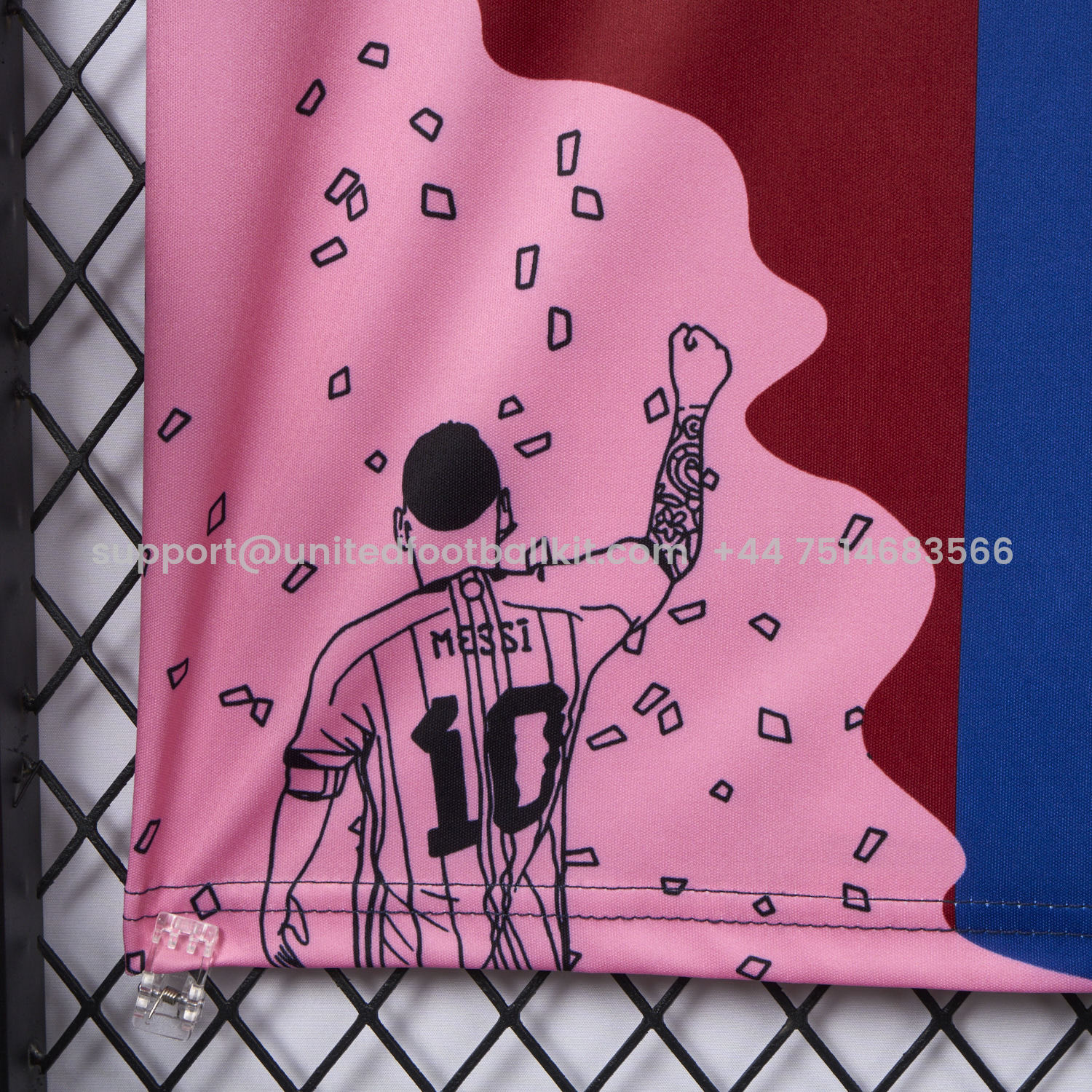 Unitedfootballkit.com | Messi Career Commemorative Jersey - Fans Version - Barcelona Argentina Paris Saint-Germain PSG INT M.A.M -Customize Name, Number and Patch | Worldwide Shipping