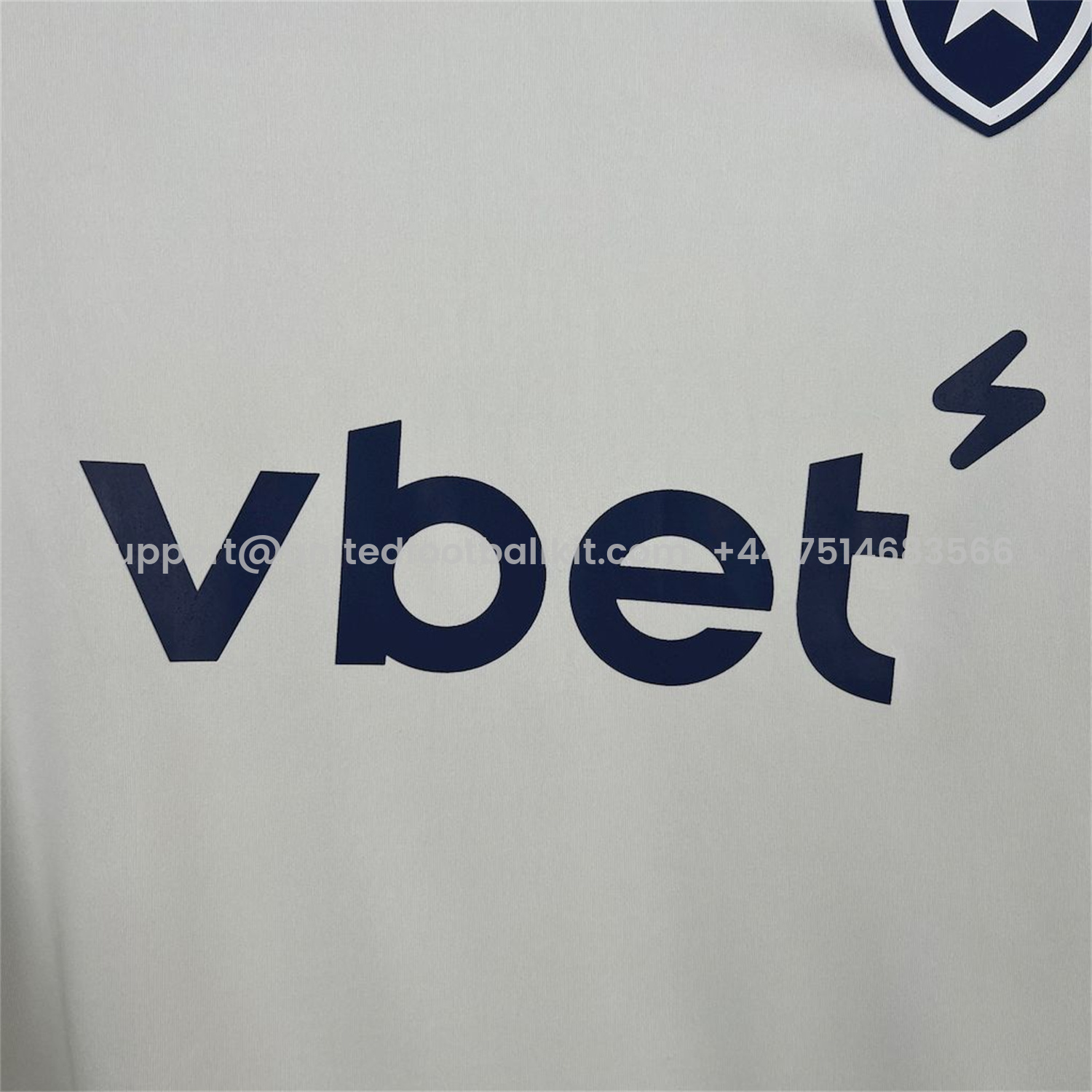 Unitedfootballkit.com | Botafogo 25-26 GK White Training Jersey - Fans Version -Customize Name, Number and Patch | Worldwide Shipping