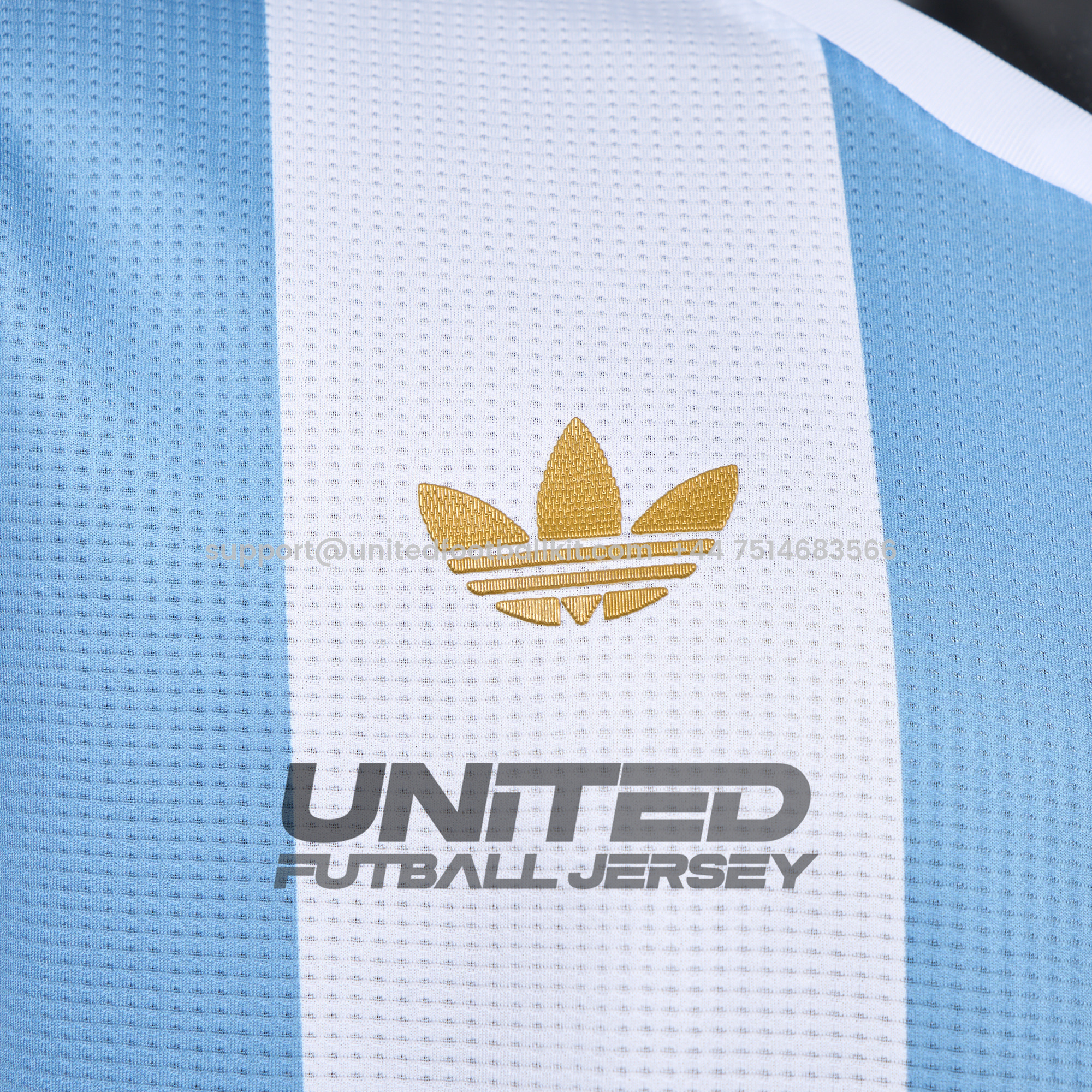 Unitedfootballkit.com | Argentina 24-25 Adi 50 Years Anniversary Jersey - Player Version -Customize Name, Number and Patch | Worldwide Shipping