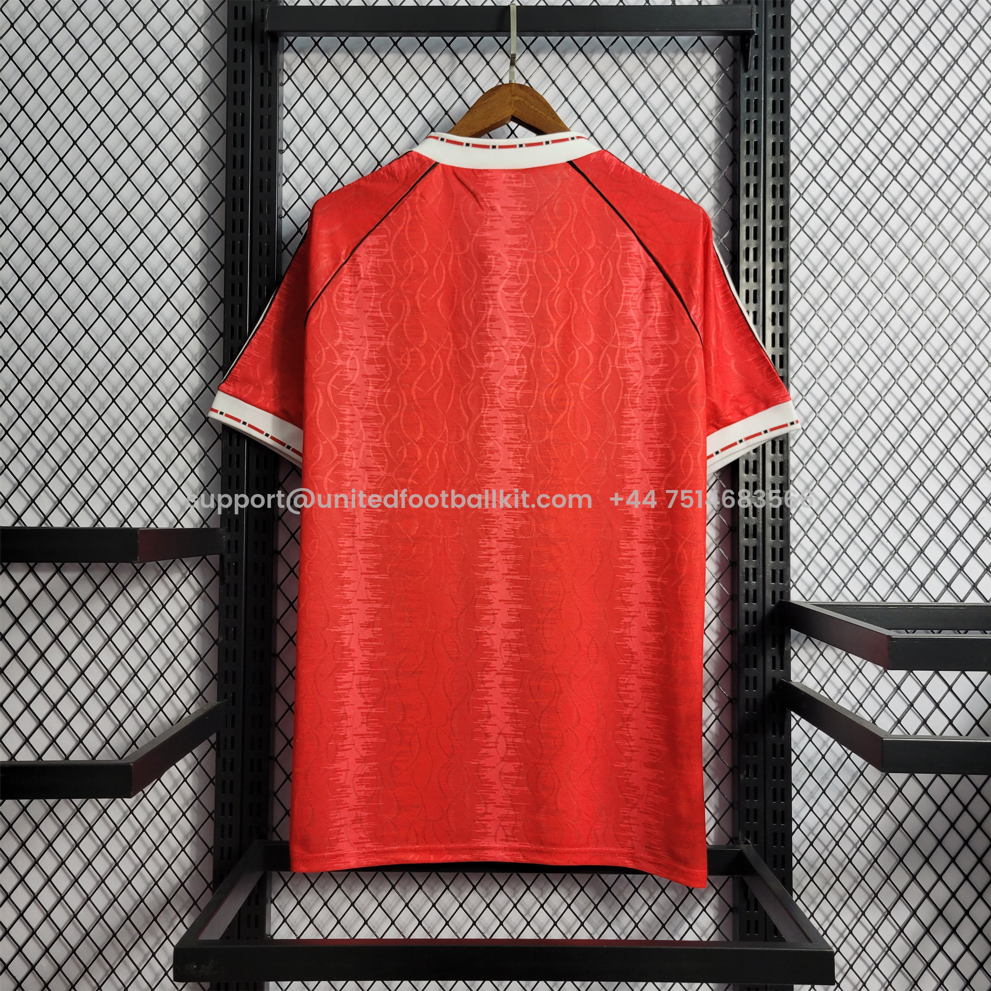 Unitedfootballkit.com | Retro Manchester United 90-92 Home Stadium Jersey -Customize Name, Number and Patch | Worldwide Shipping