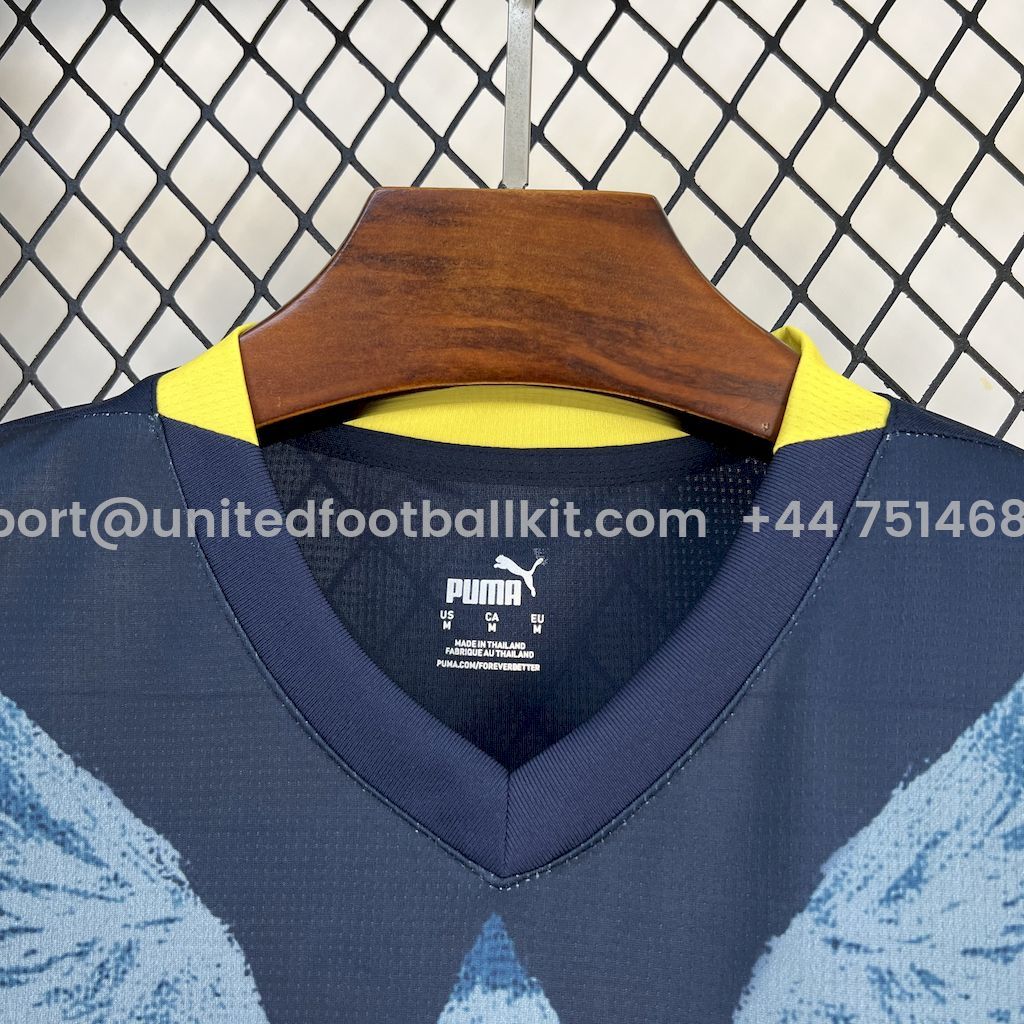 Unitedfootballkit.com | Fenerbahce 24-25 Fourth Jersey - Fans Version -Customize Name, Number and Patch | Worldwide Shipping