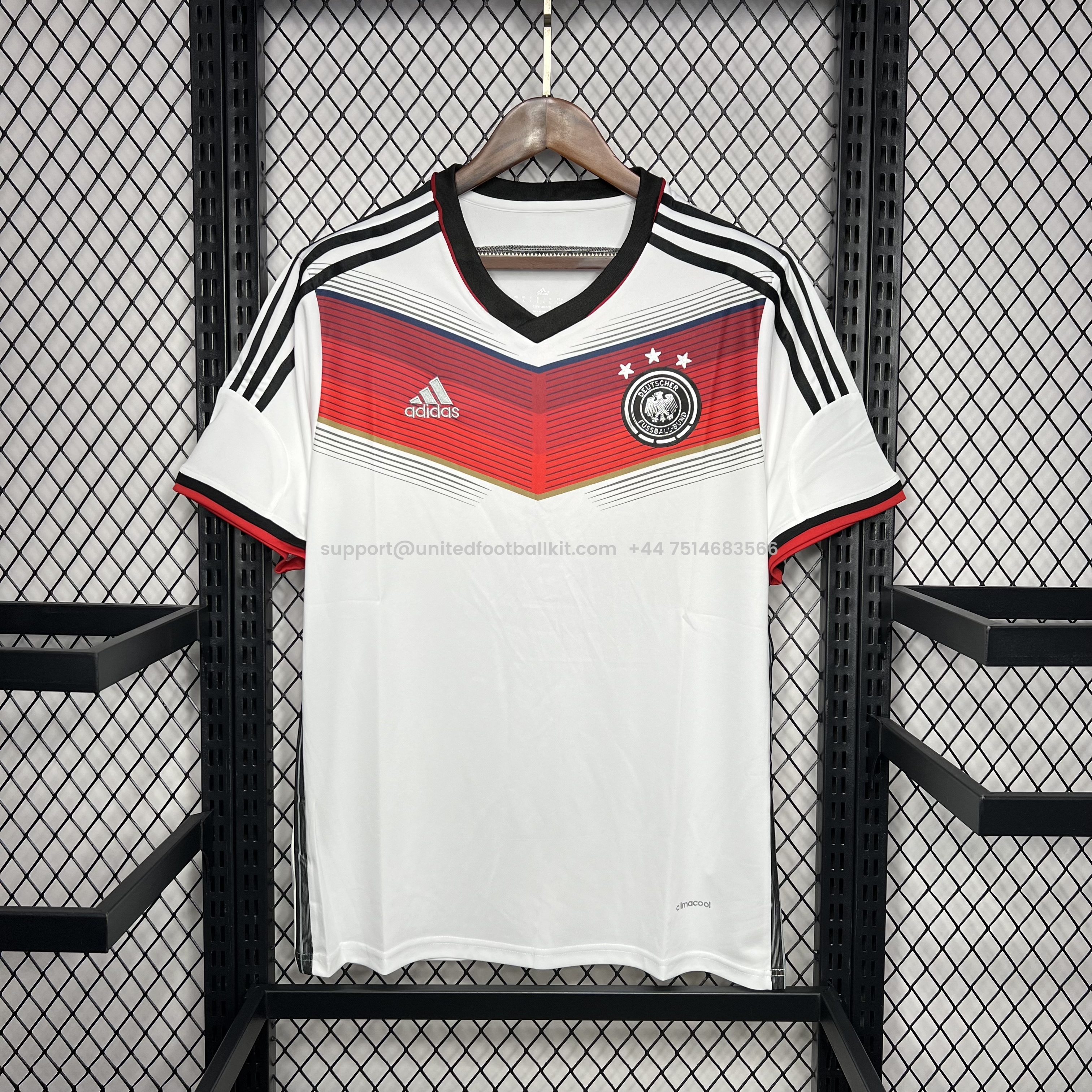 Unitedfootballkit.com | Retro Germany 2014 Home Stadium Jersey -Customize Name, Number and Patch | Worldwide Shipping