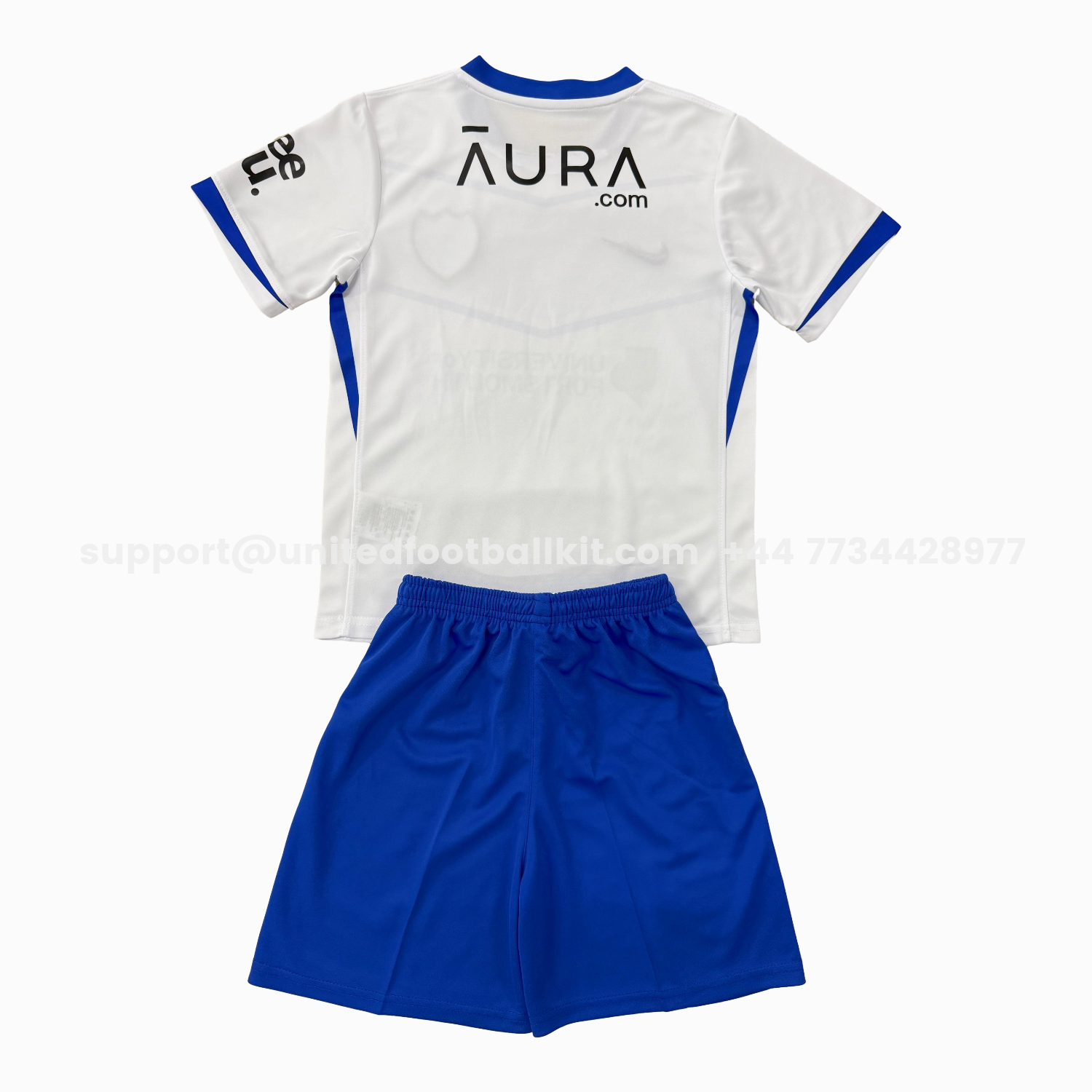 Unitedfootballkit.com | Portsmouth 25-26 Away Men's Adult Jersey Set - Fans Version -Customize Name, Number and Patch | Worldwide Shipping