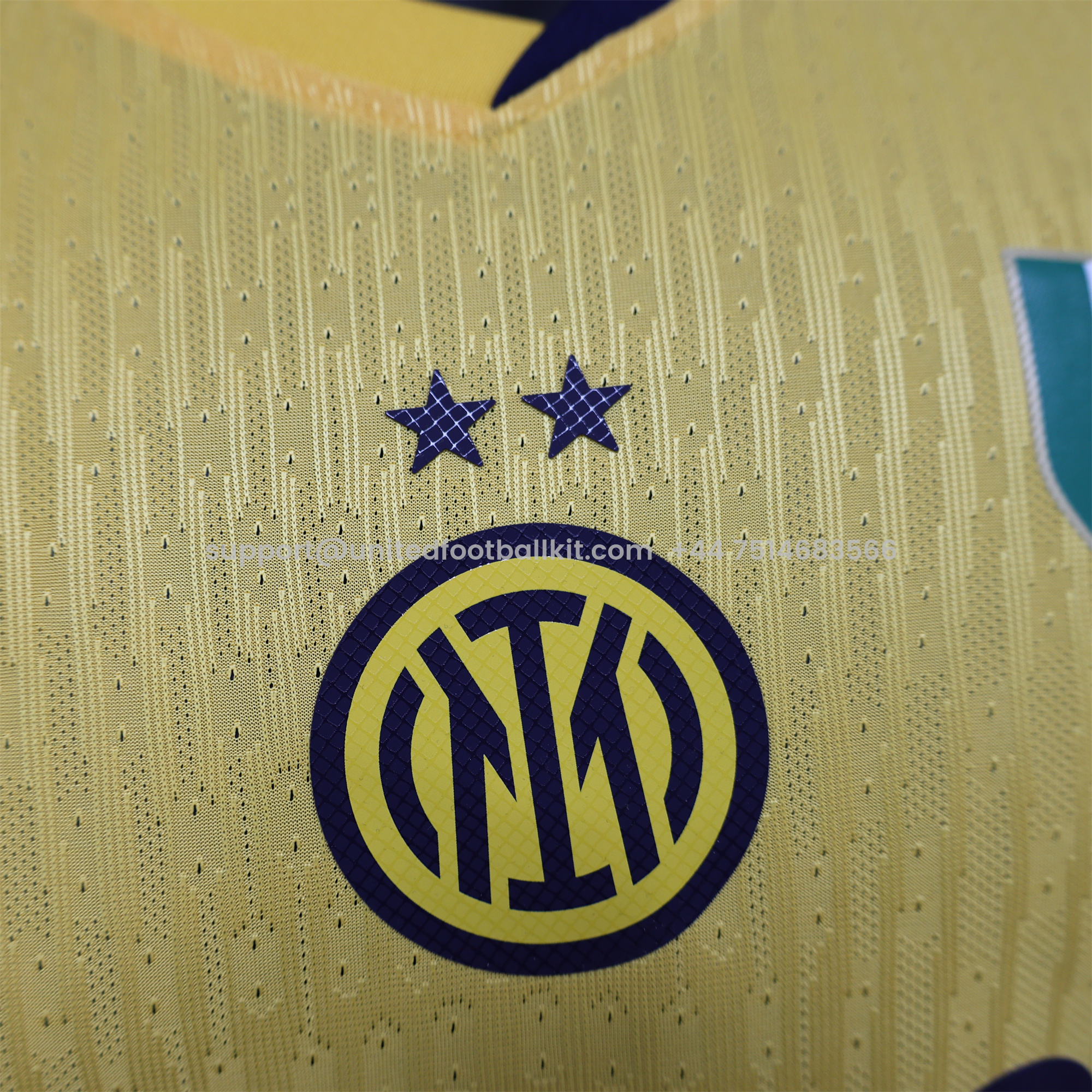 Unitedfootballkit.com | Inter Milan 24-25 Third Long Sleeves Jersey - Player Version -Customize Name, Number and Patch | Worldwide Shipping