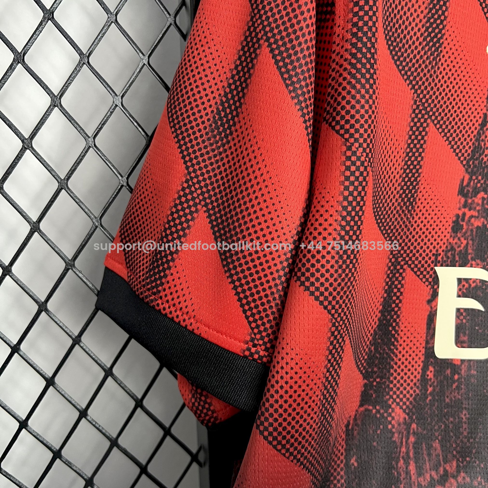 Unitedfootballkit.com | AC Milan 24-25 Cathedral Special Edition Jersey - Fans Version -Customize Name, Number and Patch | Worldwide Shipping