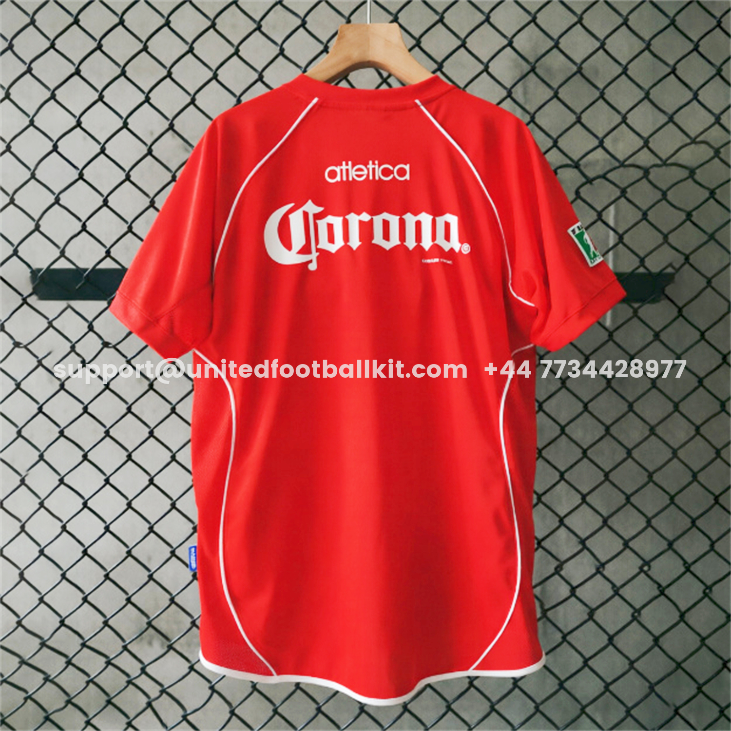 Unitedfootballkit.com | Retro Toluca 2005-06 Home Jersey -Customize Name, Number and Patch | Worldwide Shipping