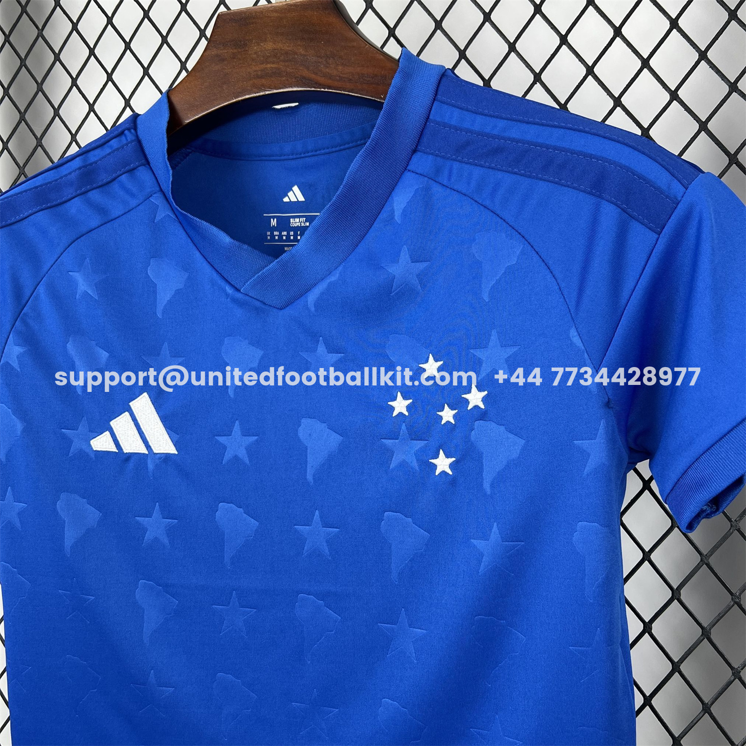 Unitedfootballkit.com | Women's Cruzeiro 25-26 Home Blue Cropped Jersey -Customize Name, Number and Patch | Worldwide Shipping