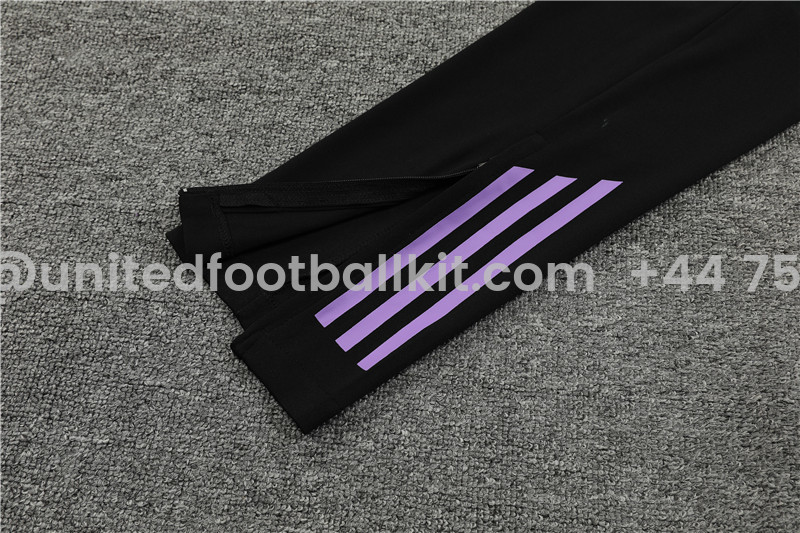 Unitedfootballkit.com | Germany 2024 Long Sleeve Training Set - Black -Customize Name, Number and Patch | Worldwide Shipping