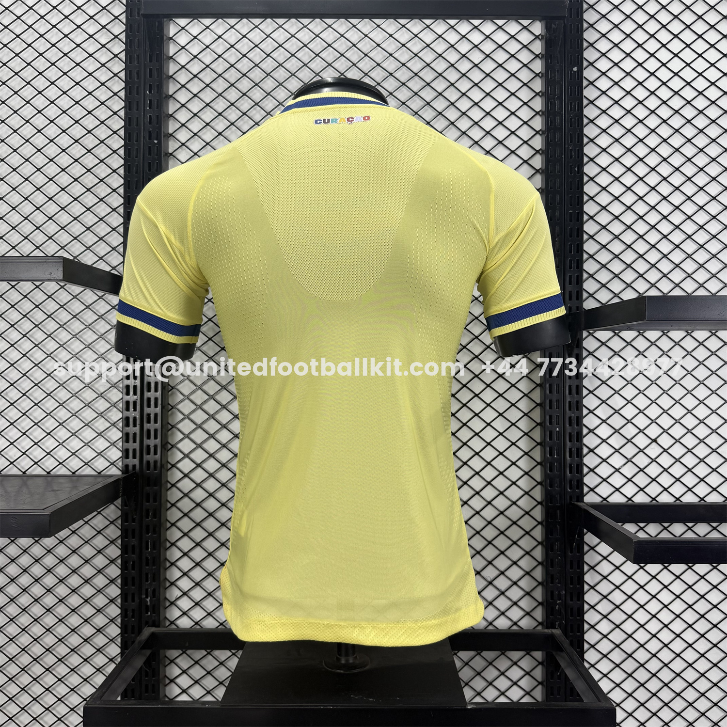 Unitedfootballkit.com | Curaçao 2026 Away Jersey - Player Version -Customize Name, Number and Patch | Worldwide Shipping