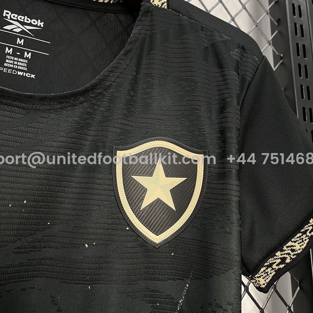 Unitedfootballkit.com | Women's Botafogo 2024 Away Unsponsored Jersey -Customize Name, Number and Patch | Worldwide Shipping