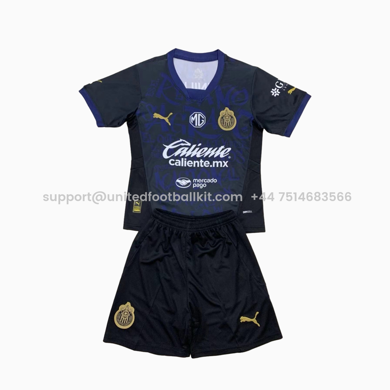 Unitedfootballkit.com | Chivas de Guadalajara 24-25 Third Men's Adult Jersey Set - Fans Version -Customize Name, Number and Patch | Worldwide Shipping