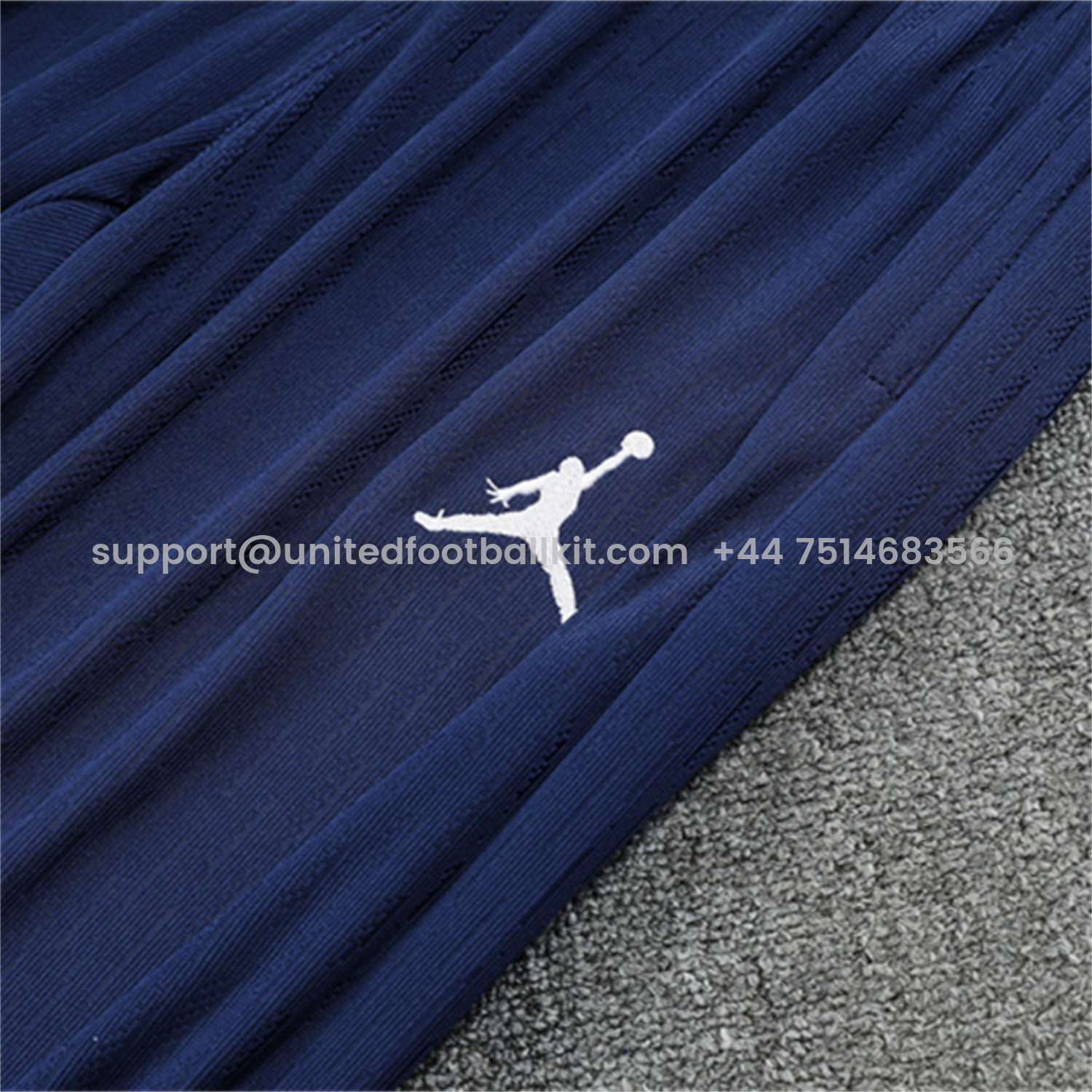 Unitedfootballkit.com | Paris Saint-Germain PSG 25-26 Long Sleeves Training Set - Royal Blue Top & Royal Blue Pants -Customize Name, Number and Patch | Worldwide Shipping
