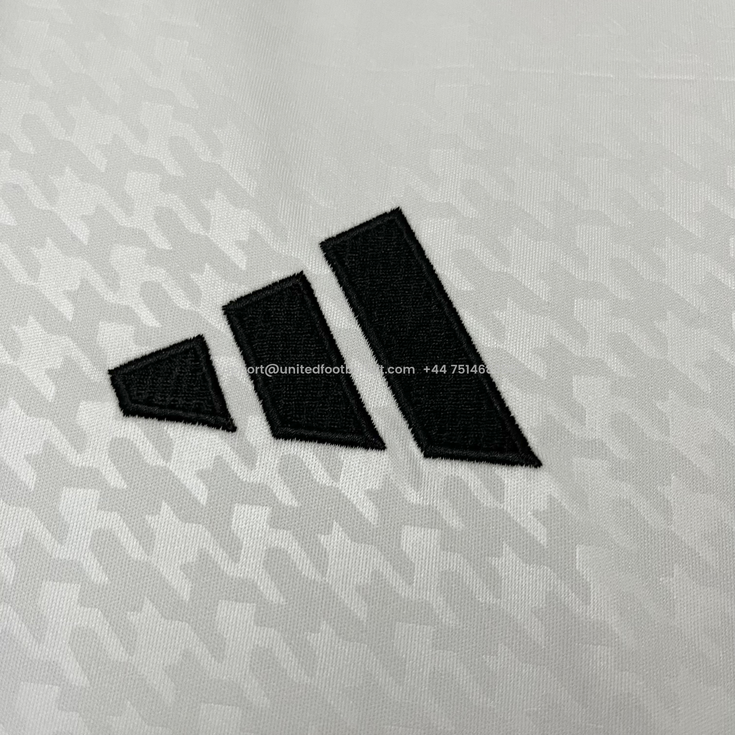 Unitedfootballkit.com | Real Madrid 24-25 Home Stadium Jersey - Fans Version -Customize Name, Number and Patch | Worldwide Shipping