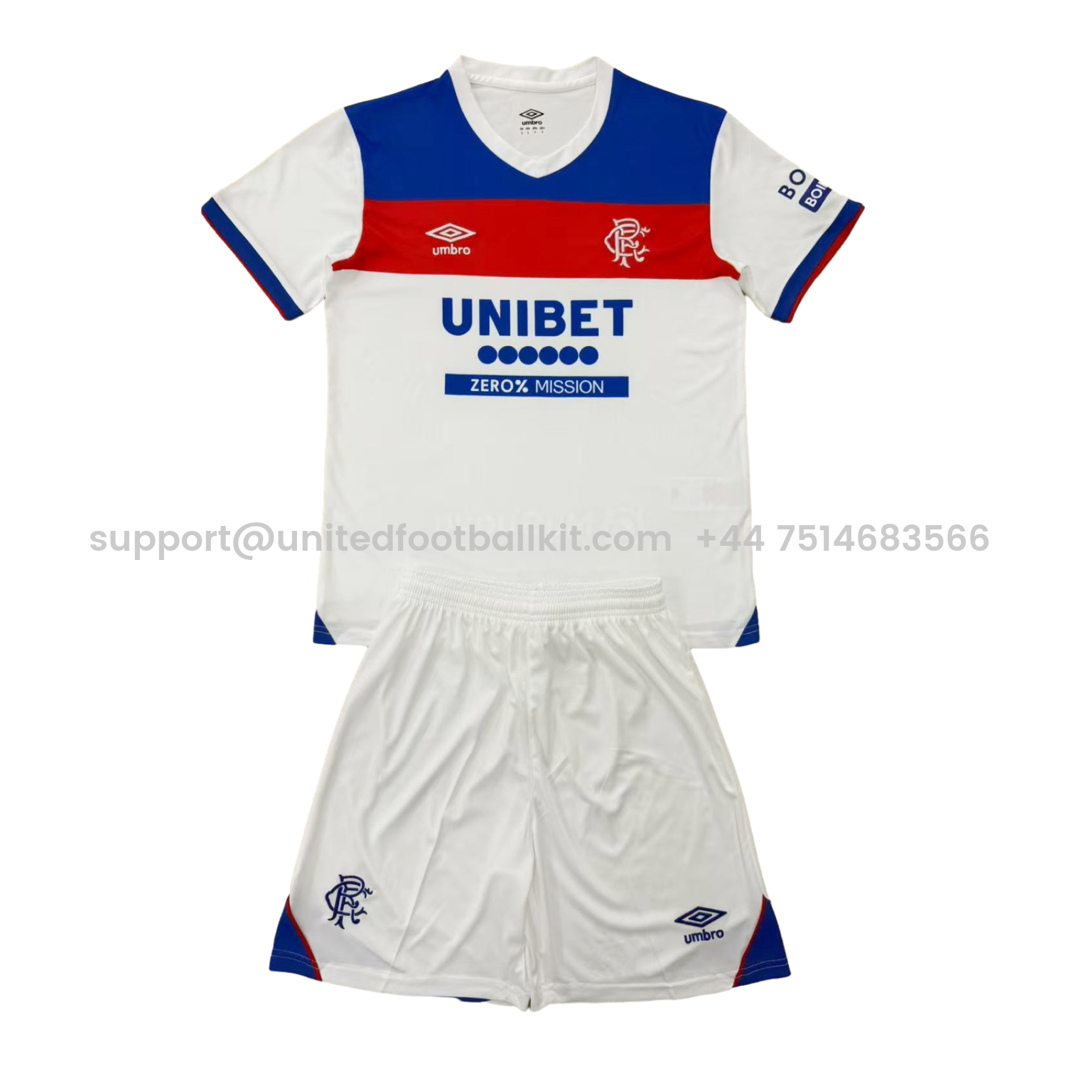 Unitedfootballkit.com | Glasgow Rangers 25-26 Away Men's Adult Jersey Set - Fans Version -Customize Name, Number and Patch | Worldwide Shipping