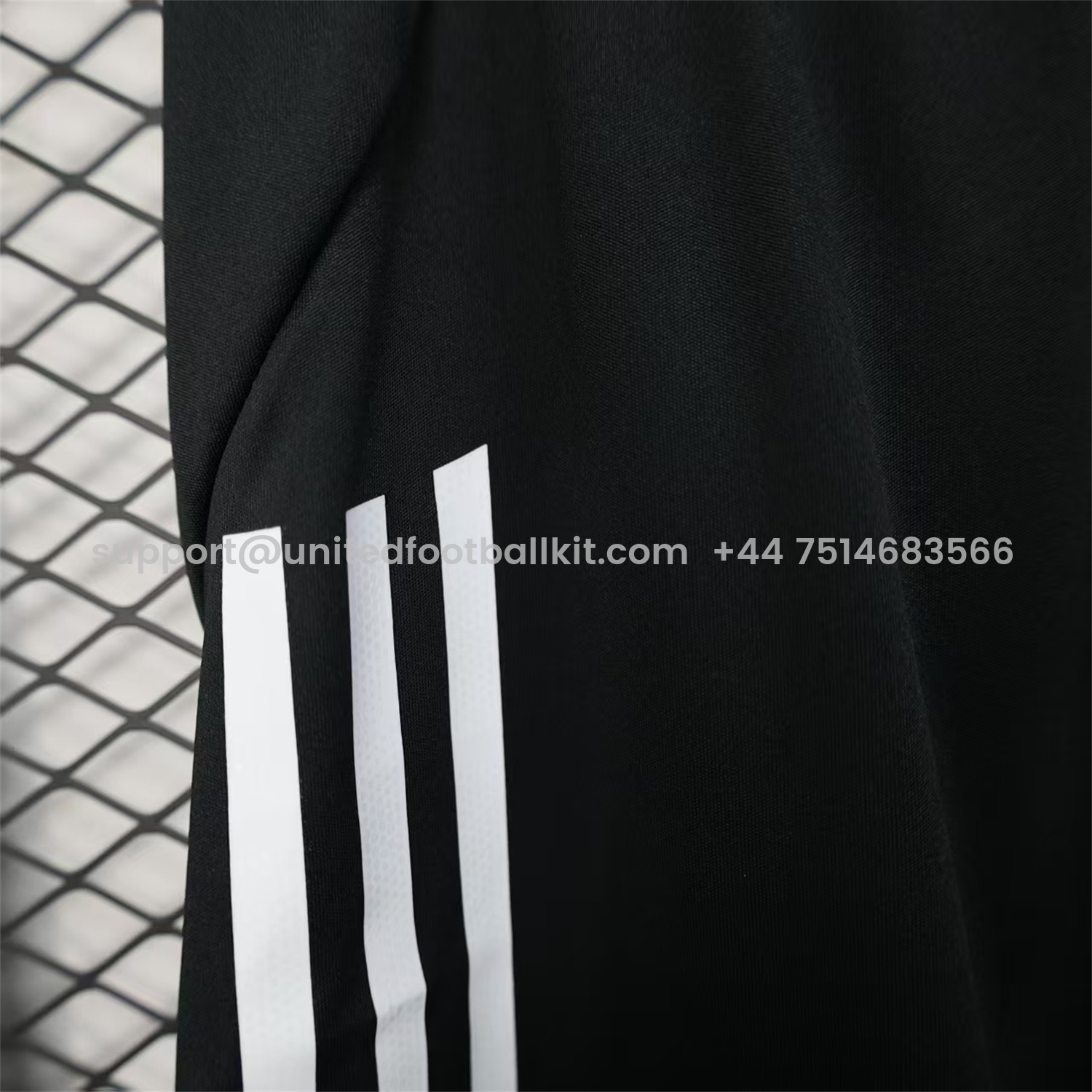 Unitedfootballkit.com | Manchester United 25-26 Home Black Shorts - Player Version -Customize Name, Number and Patch | Worldwide Shipping