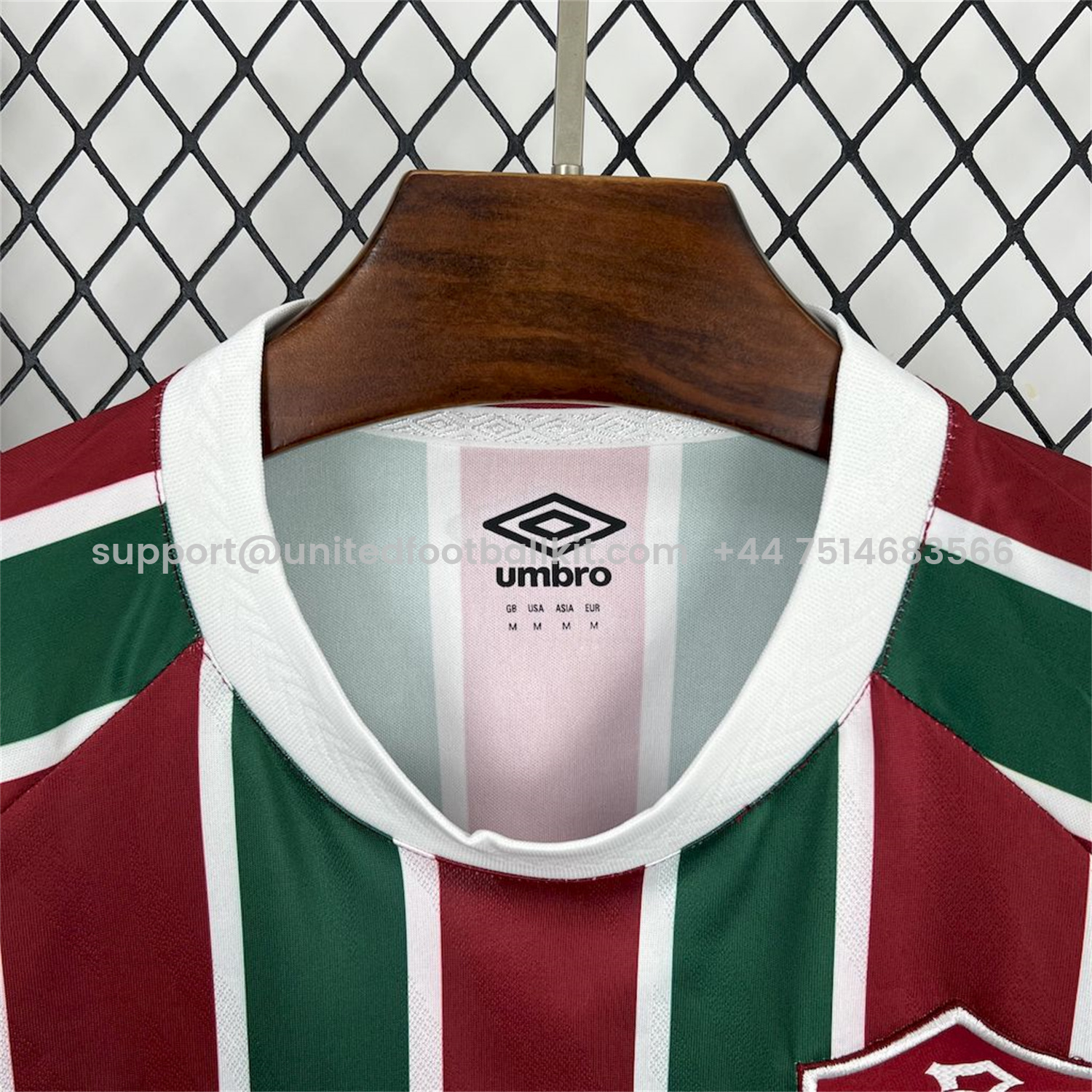Unitedfootballkit.com | Fluminense 25-26 Home Long Sleeves Jersey - Fans Version -Customize Name, Number and Patch | Worldwide Shipping