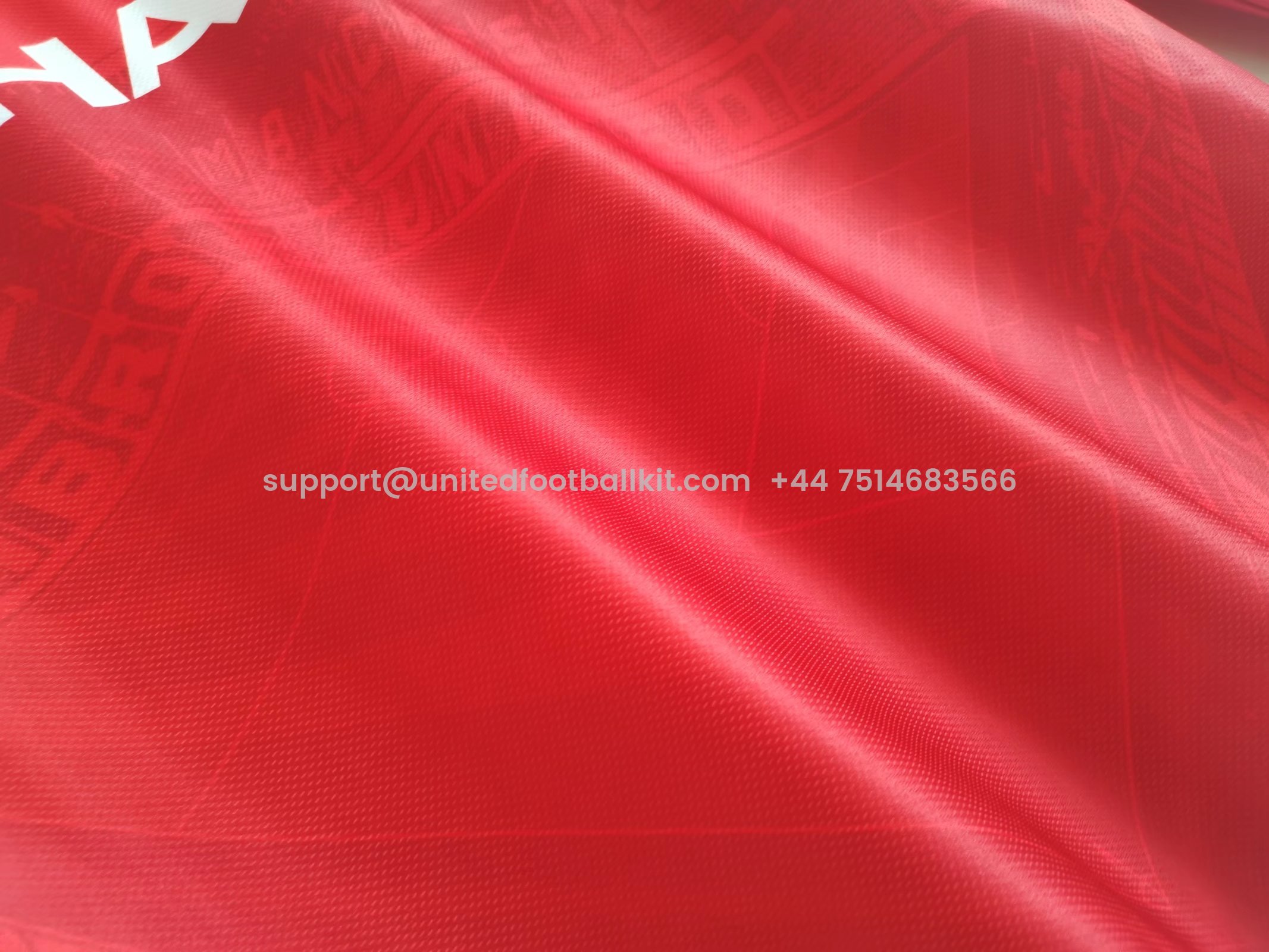 Unitedfootballkit.com | Retro Manchester United 94-96 Home Long Sleeve Jersey -Customize Name, Number and Patch | Worldwide Shipping