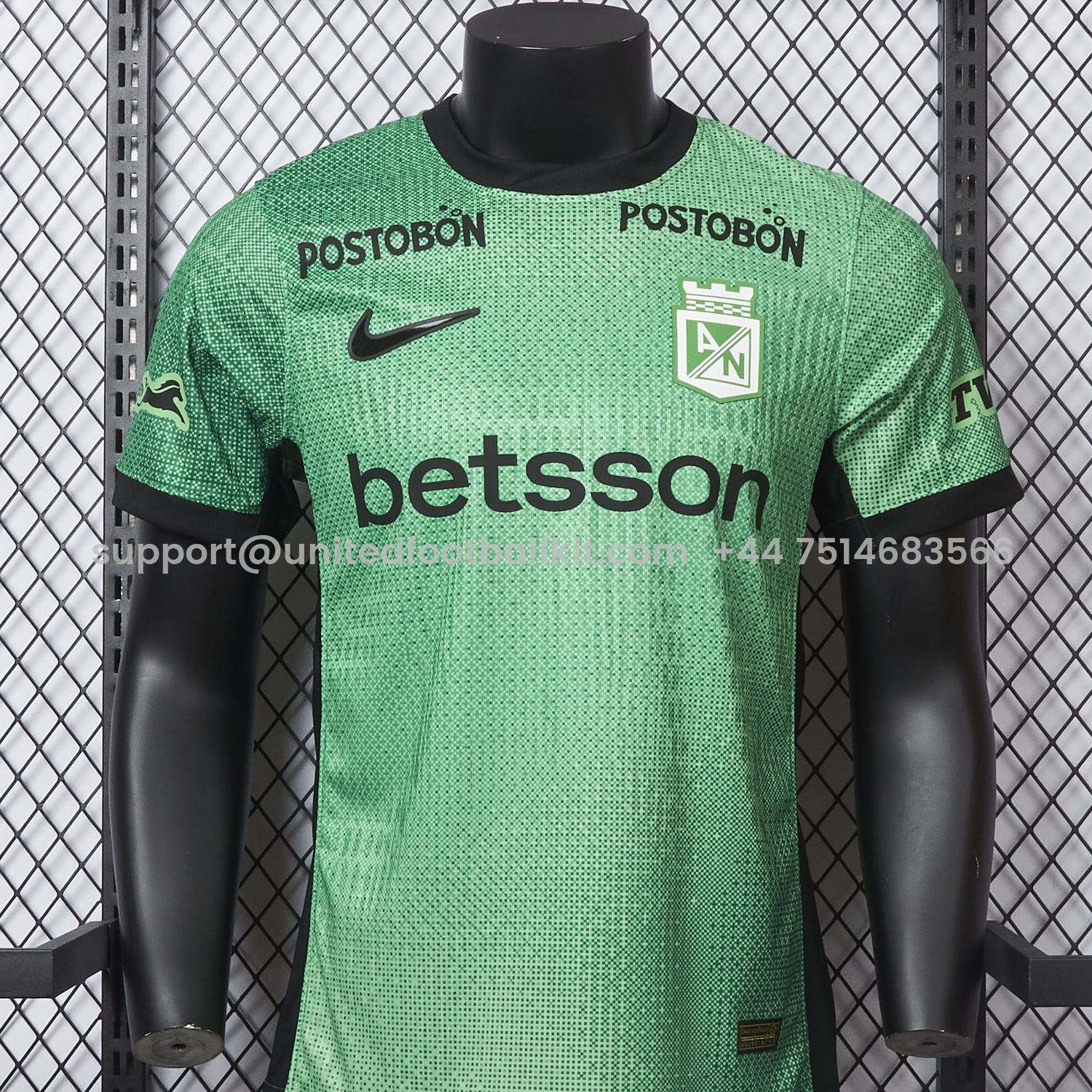 Unitedfootballkit.com | Atlético Nacional 25-26 Third Jersey - Player Version -Customize Name, Number and Patch | Worldwide Shipping