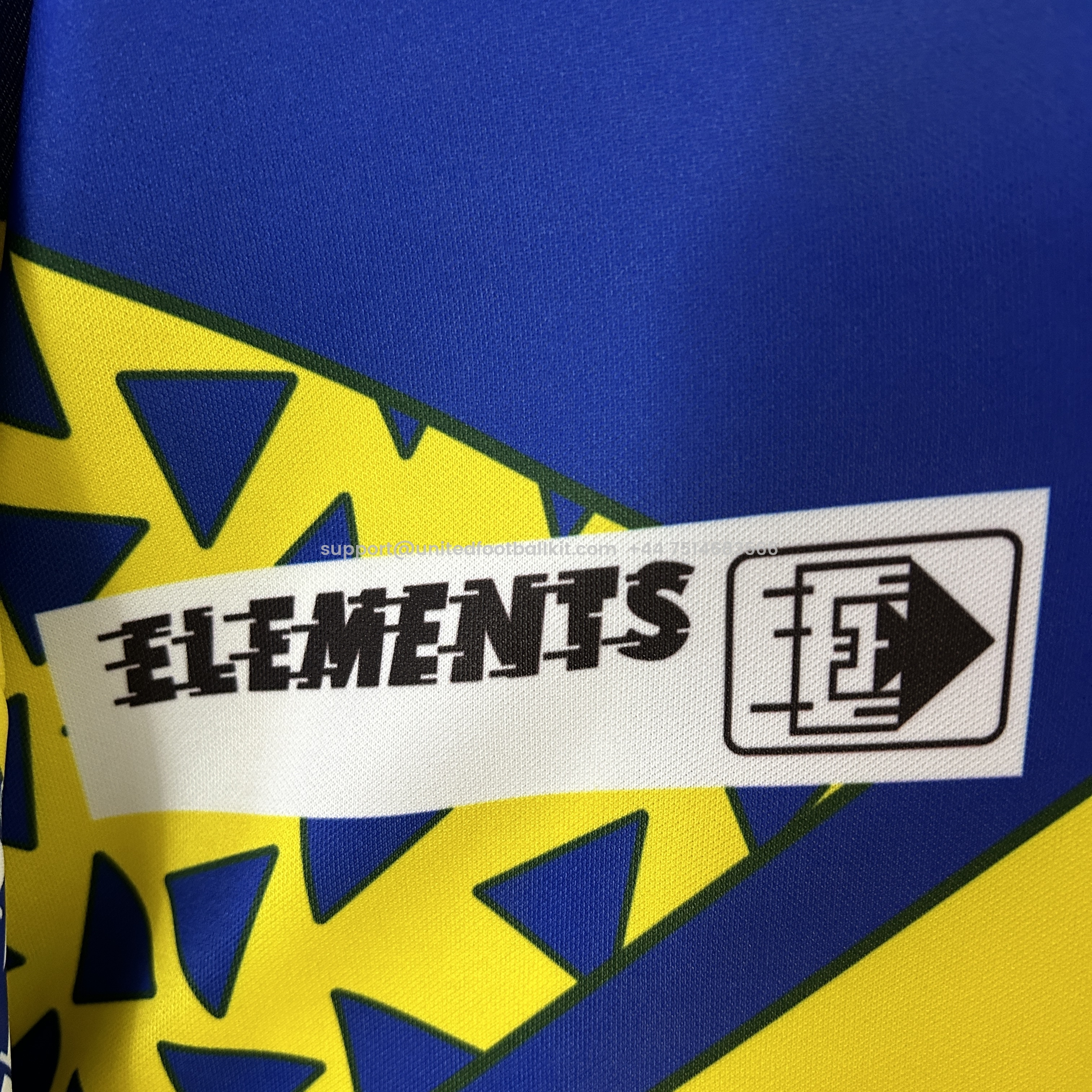 Unitedfootballkit.com | Retro Cádiz Cadiz 1991-92 Home Unsponsored Jersey -Customize Name, Number and Patch | Worldwide Shipping