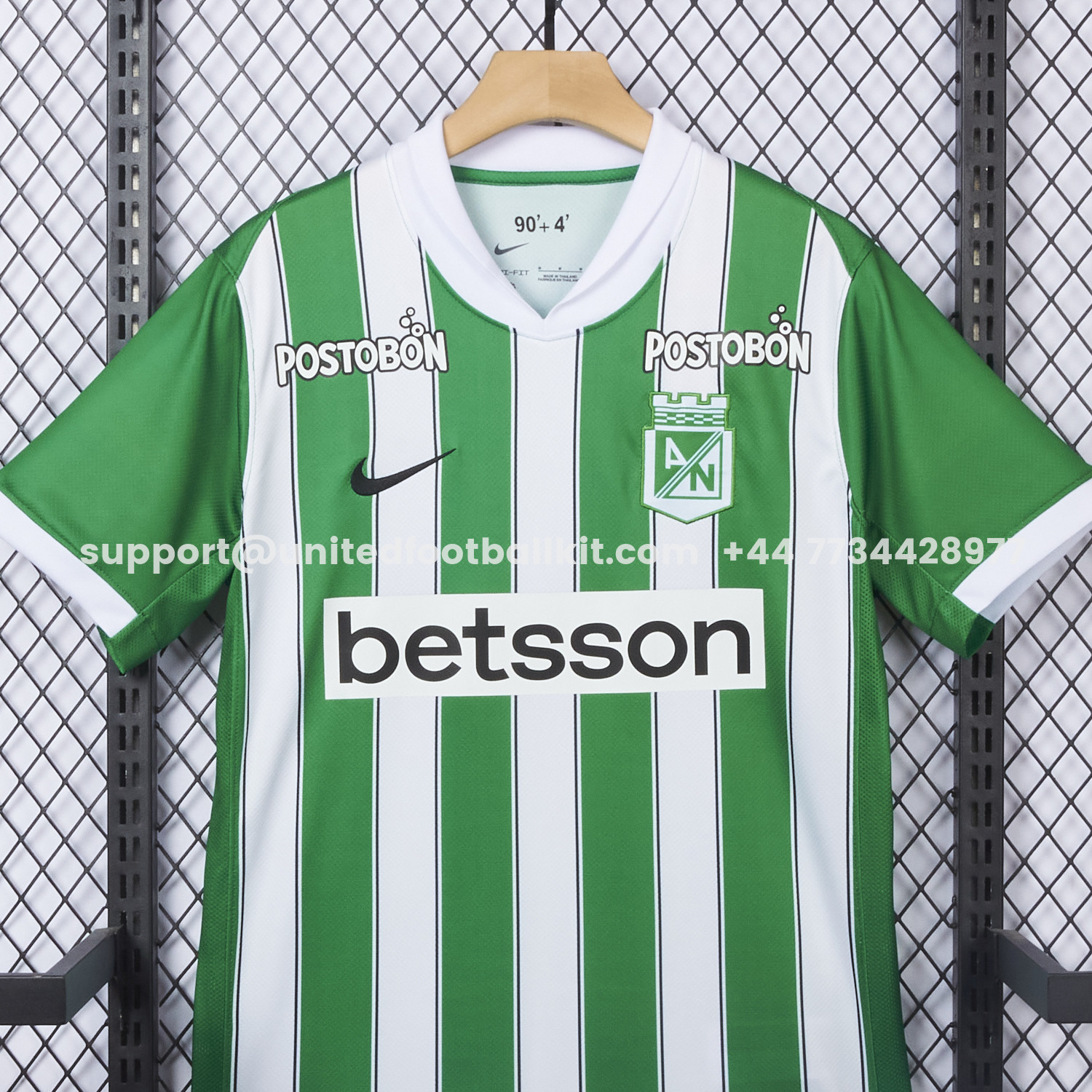 Unitedfootballkit.com | Atlético Nacional 2026 Home Jersey - Fans Version -Customize Name, Number and Patch | Worldwide Shipping
