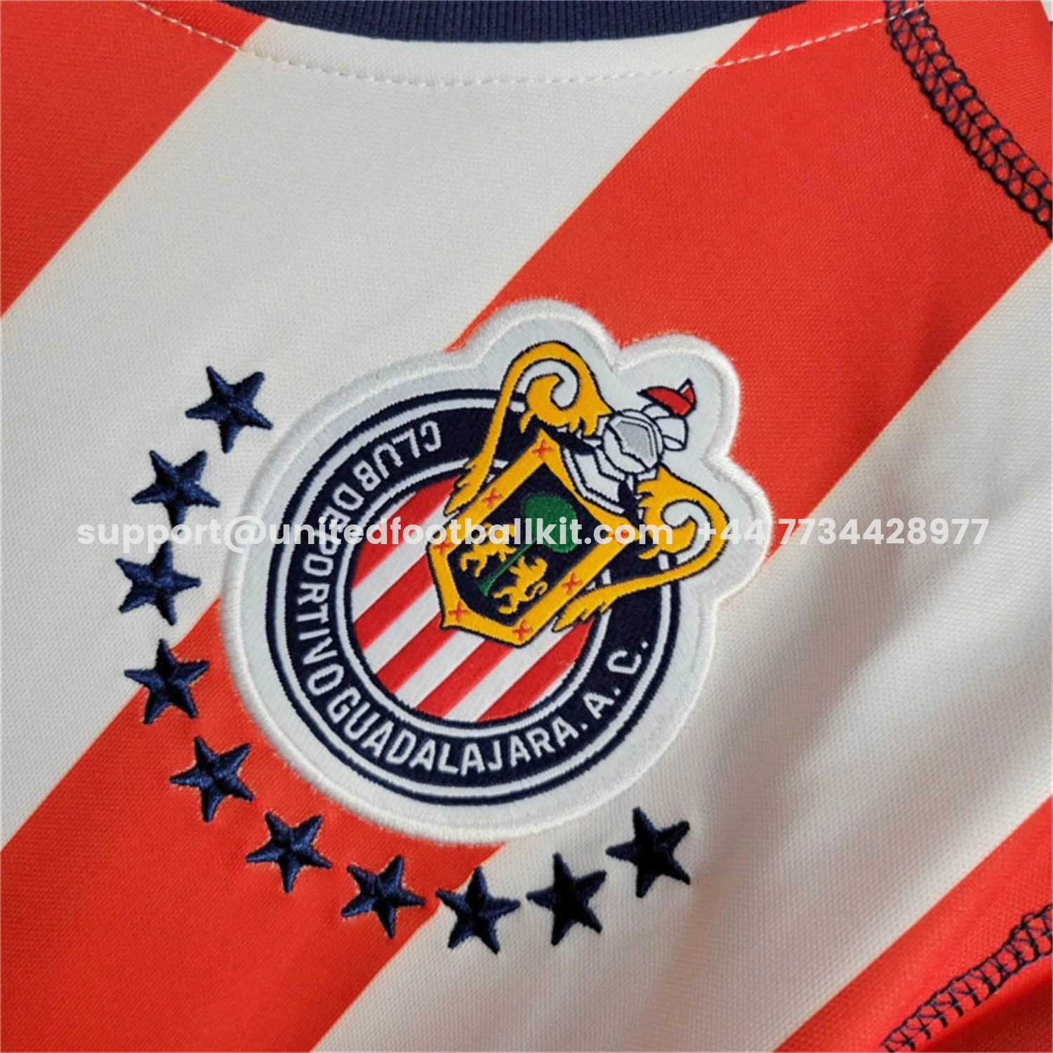Unitedfootballkit.com | Retro Chivas de Guadalajara 02-03 Home Jersey -Customize Name, Number and Patch | Worldwide Shipping